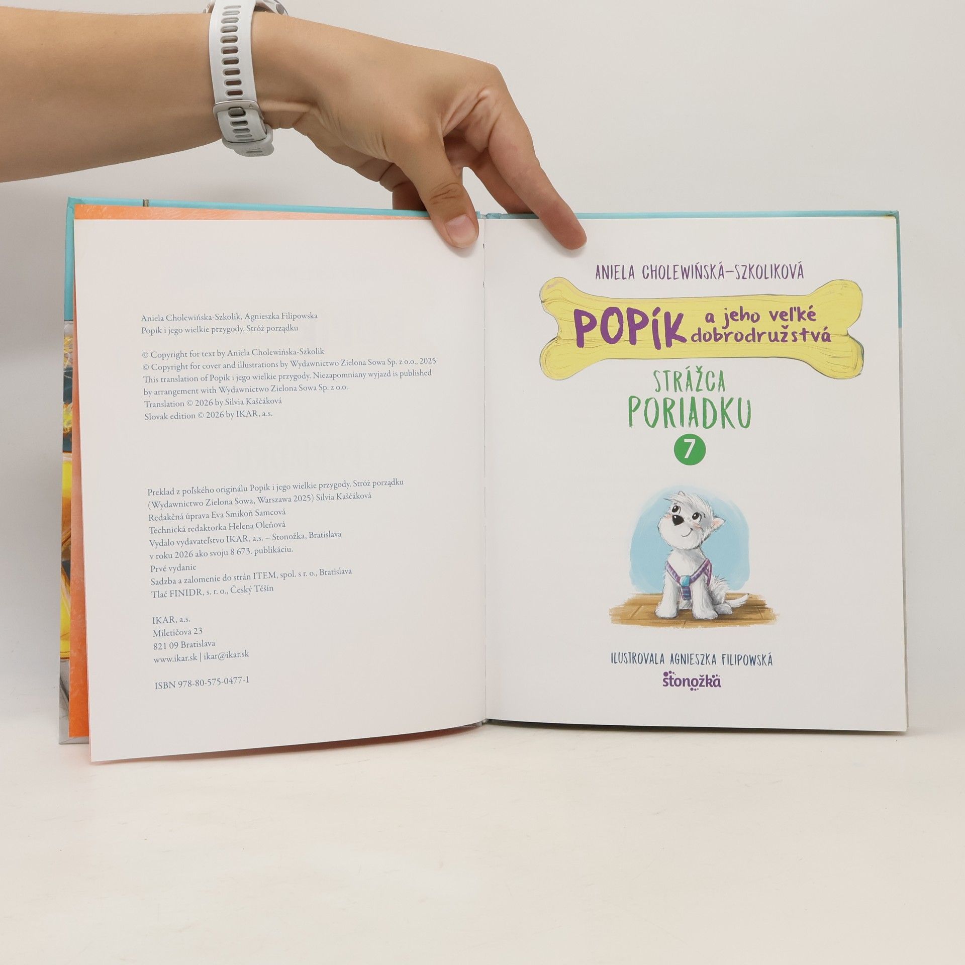 Aniela Cholewińská-Szkoliková Popík a jeho veľké dobrodružstvá