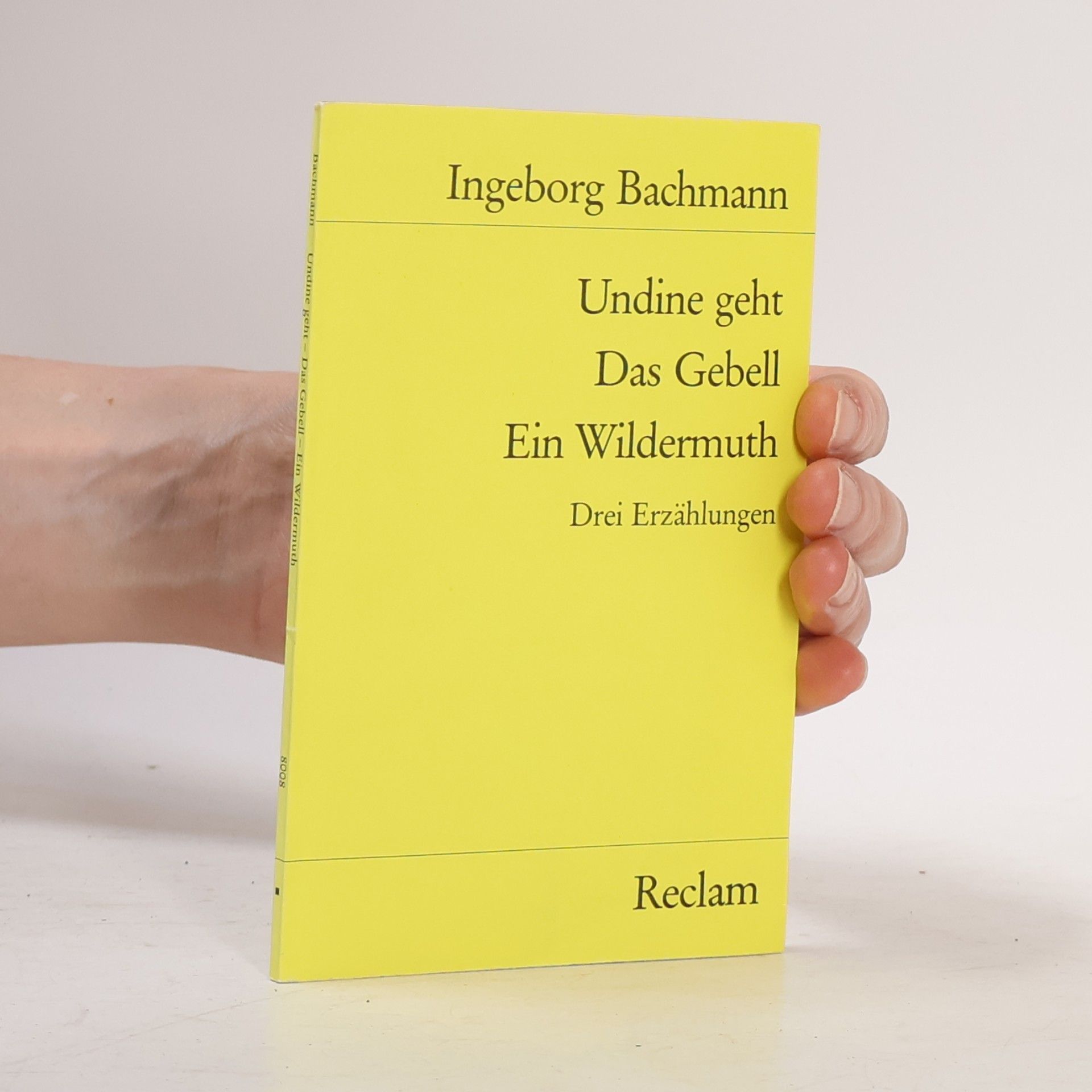 Ingeborg Bachmann Undine geht