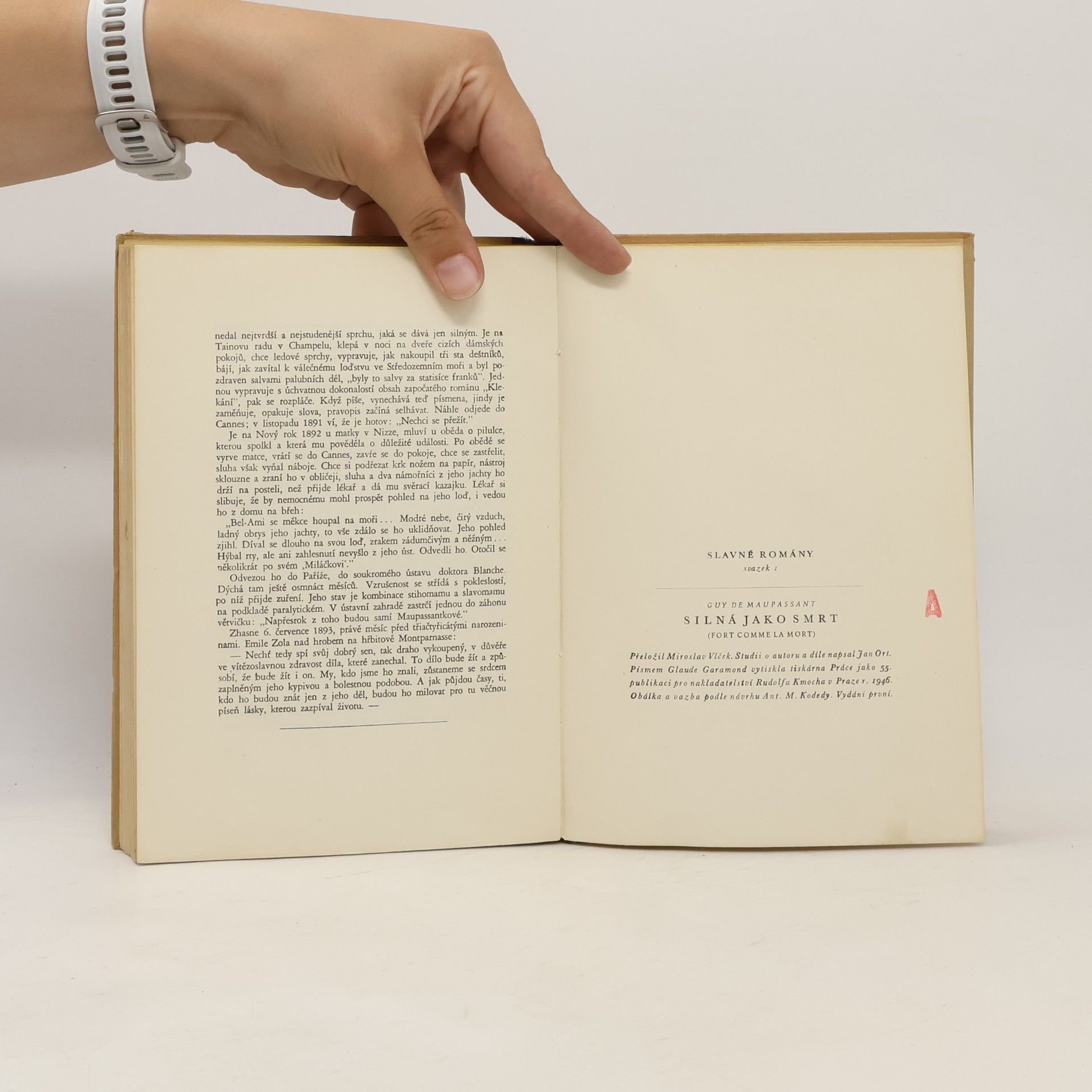 Guy de Maupassant Silná jako smrt