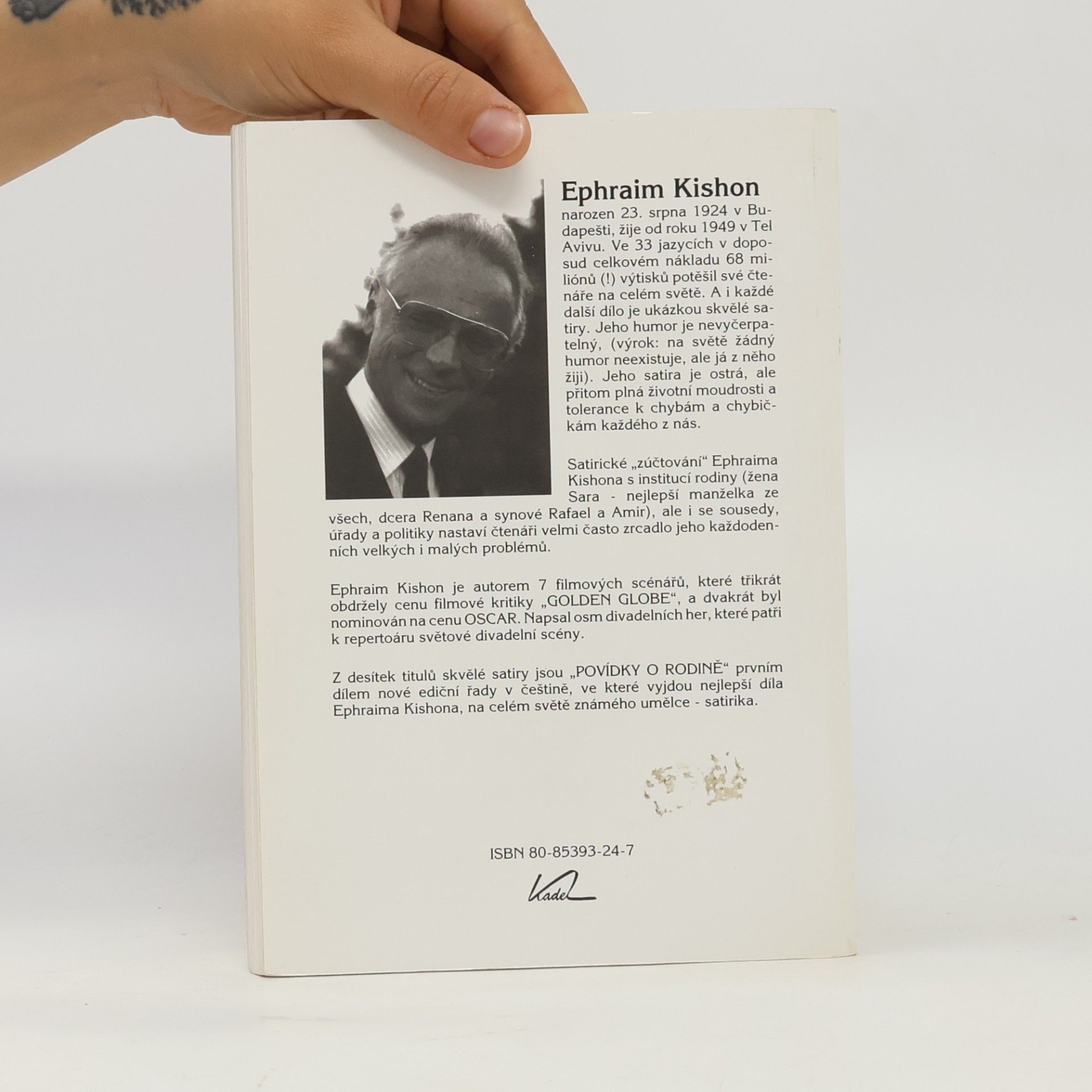 Jan Kristofori Povídky o rodině