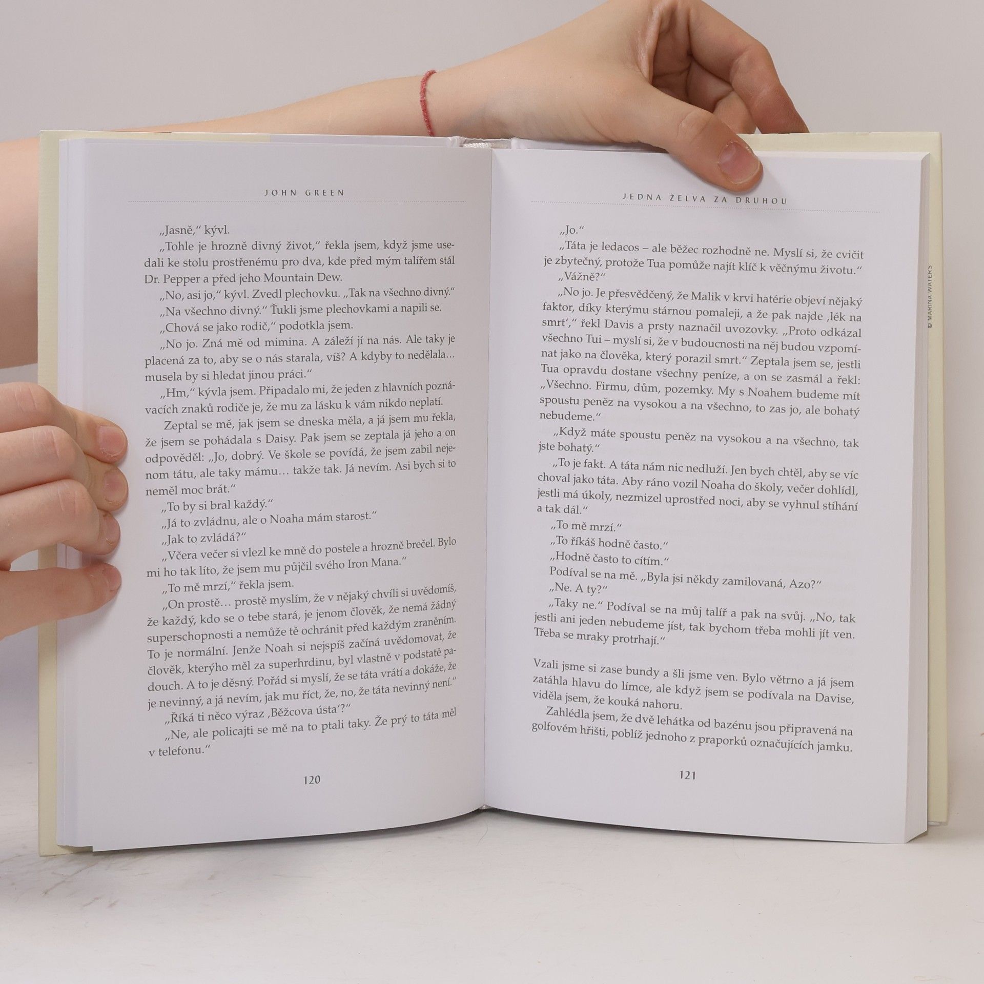 John Green Jedna želva za druhou