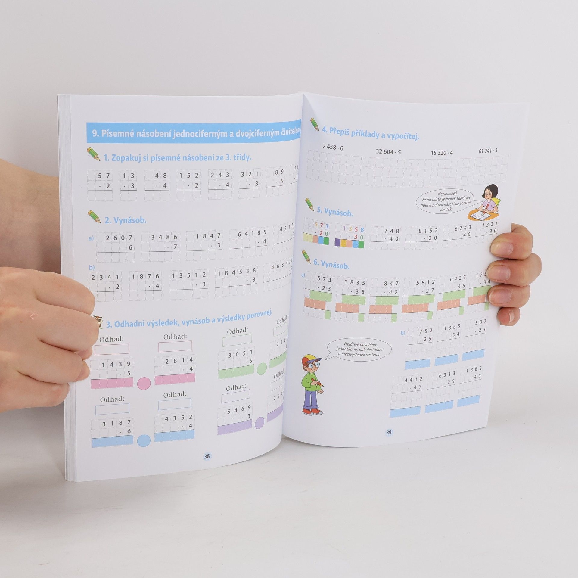 Simona Špačková Matematika v malíčku pro 4. třídu