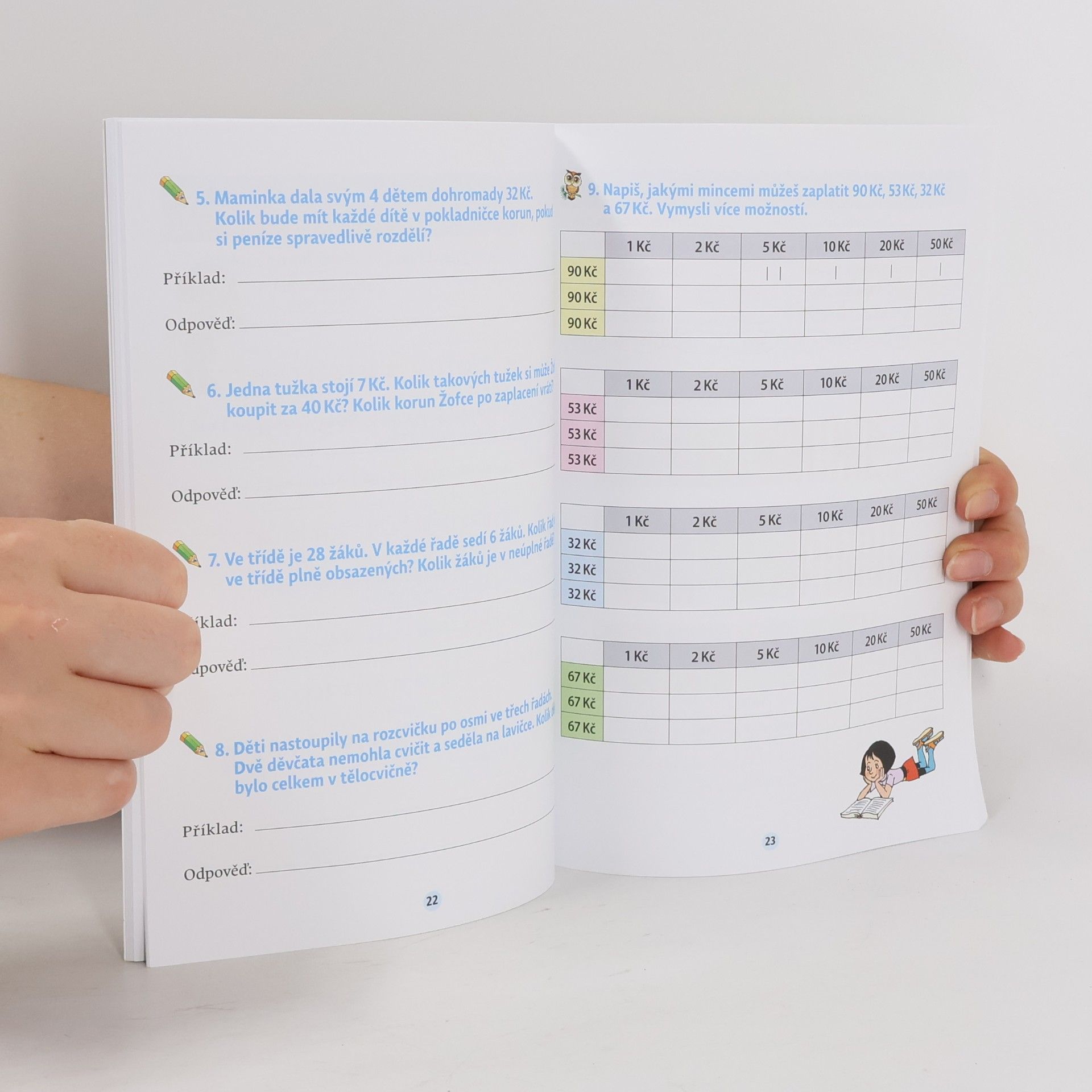 Simona Špačková Matematika v malíčku pro 3. třídu