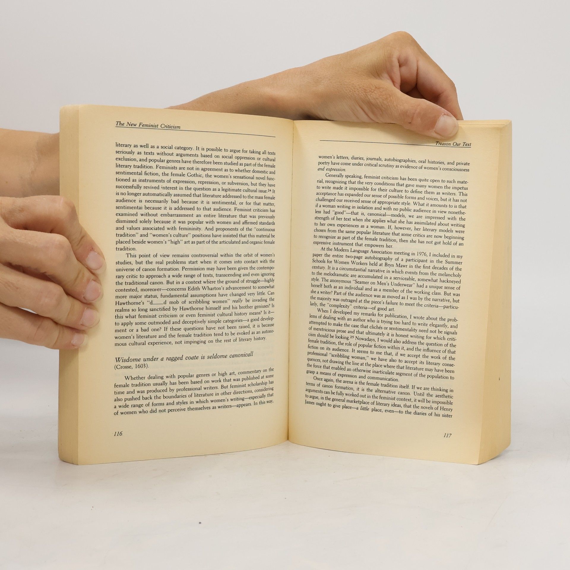 Elaine Showalter The New Feminist Criticism