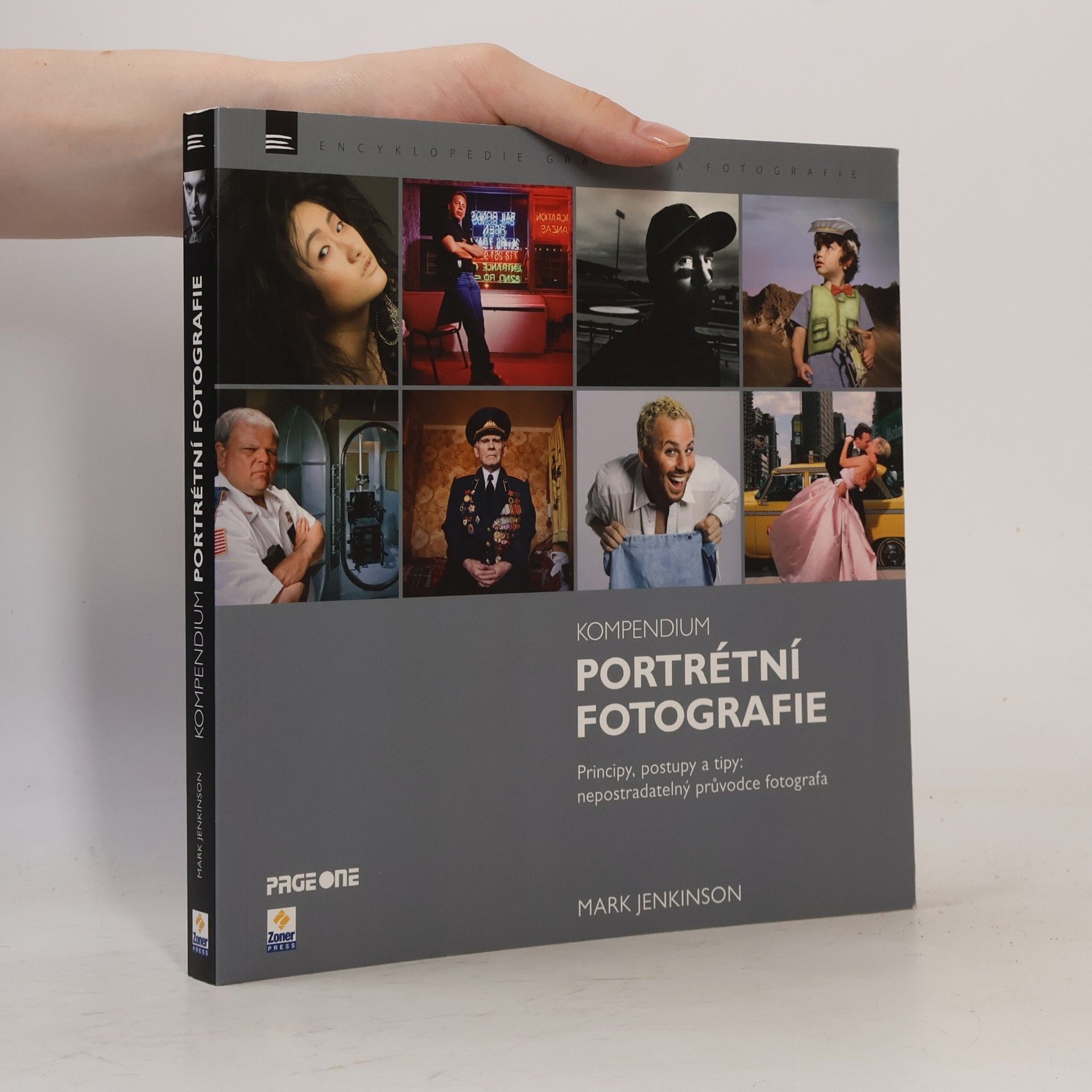 Mark Jenkinson Kompendium portrétní fotografie