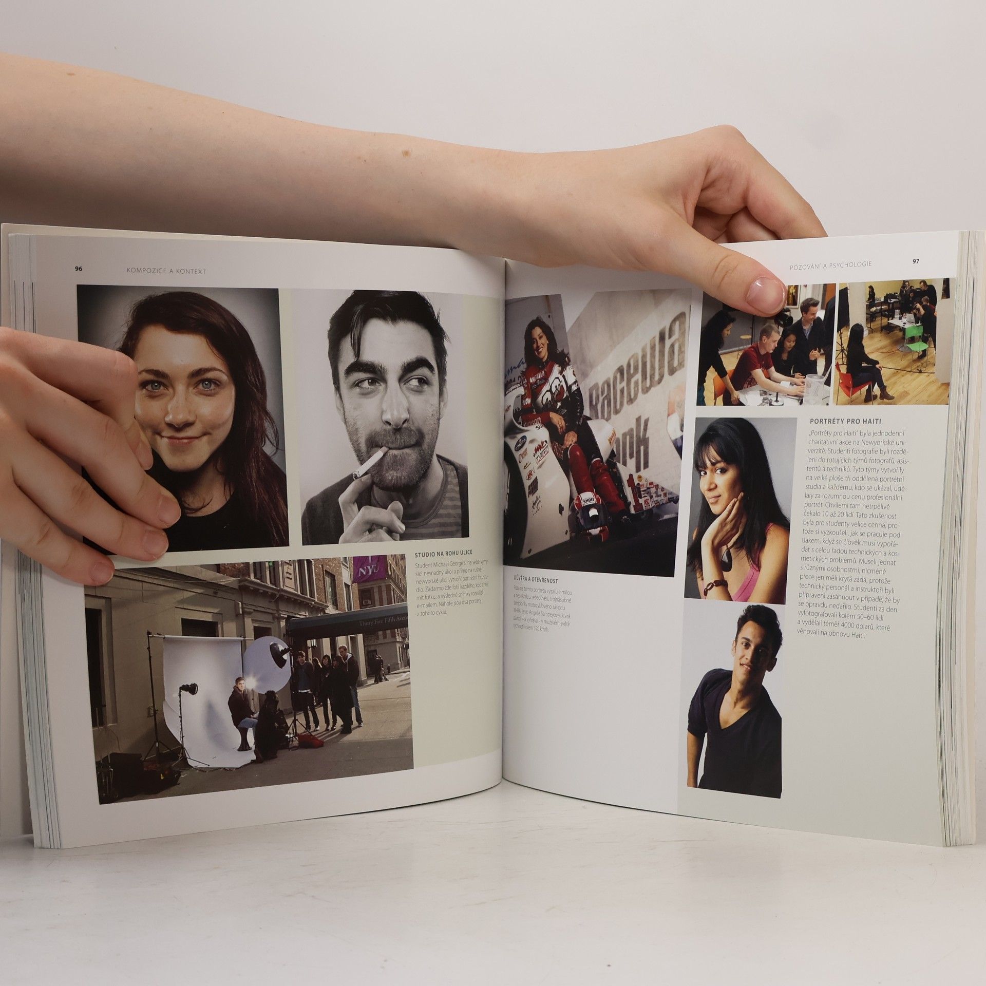 Mark Jenkinson Kompendium portrétní fotografie