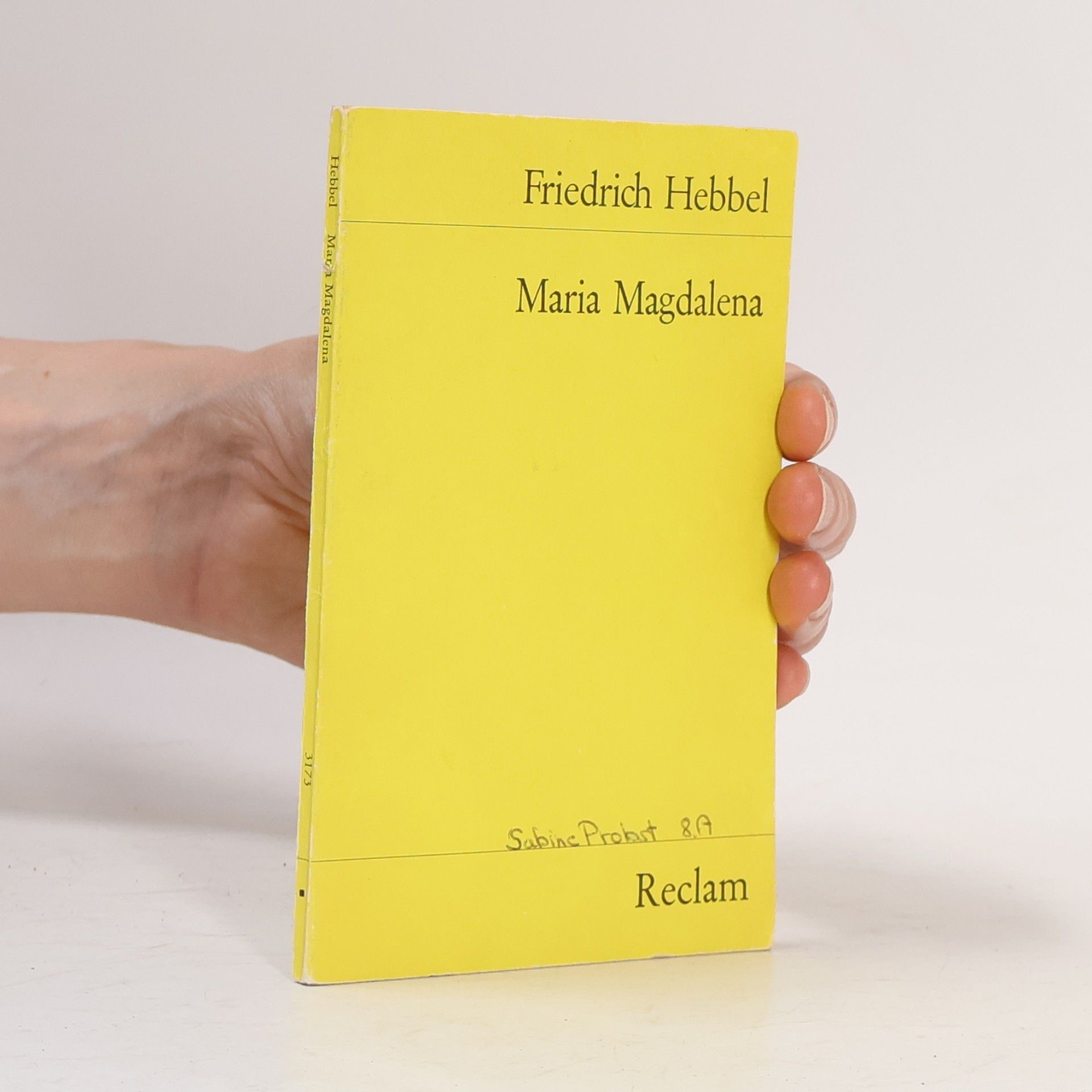 Friedrich Hebbel Maria Magdalena