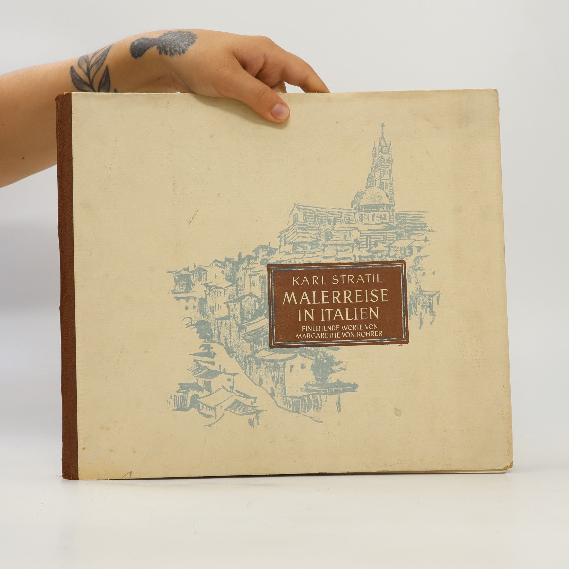 Karl Stratil Malerreise in Italien