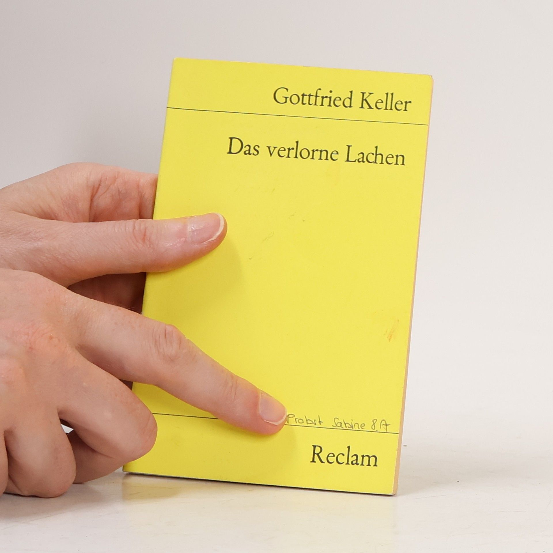 Gottfried Keller Das verlorne Lachen