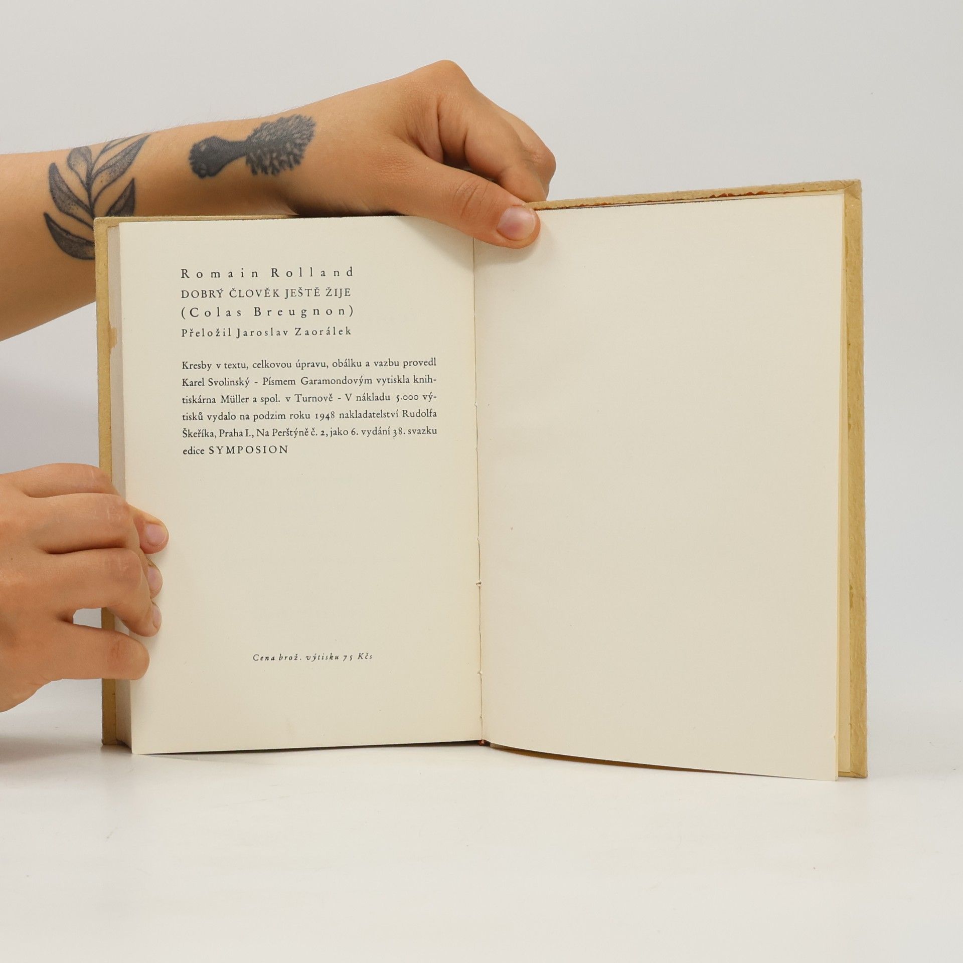 Romain Rolland Dobrý člověk ještě žije