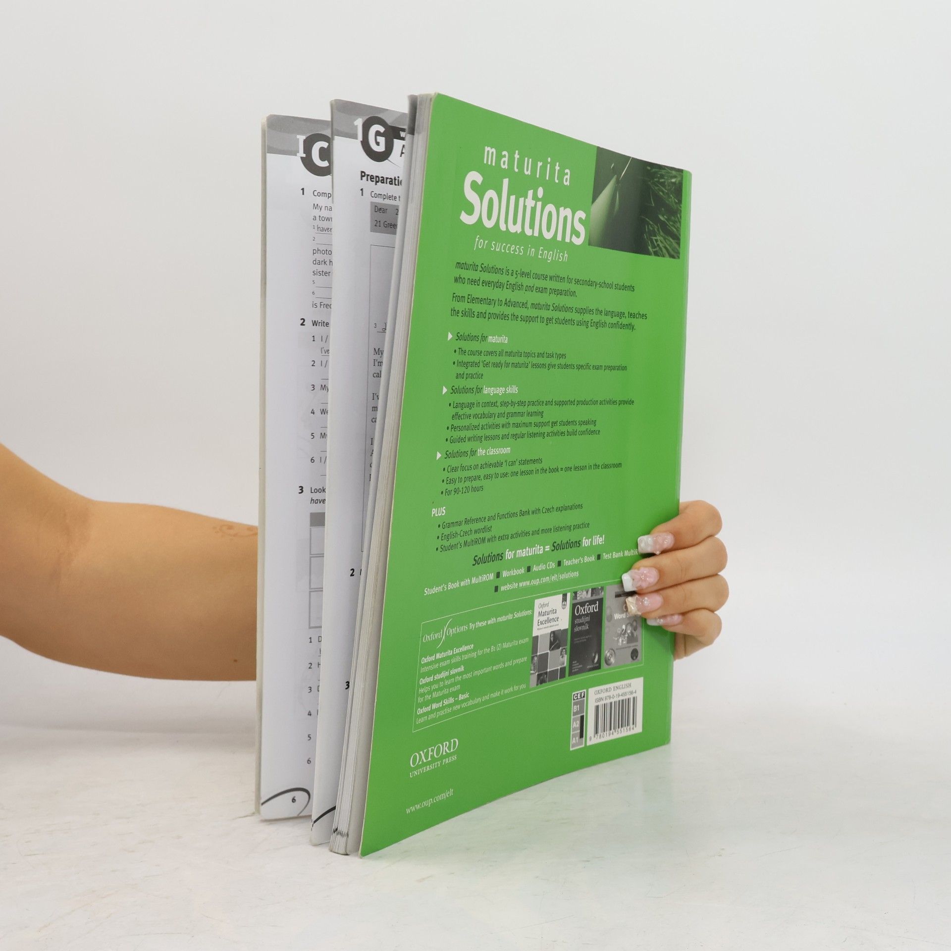 Tim Falla Maturita Solutions Elementary Workbook