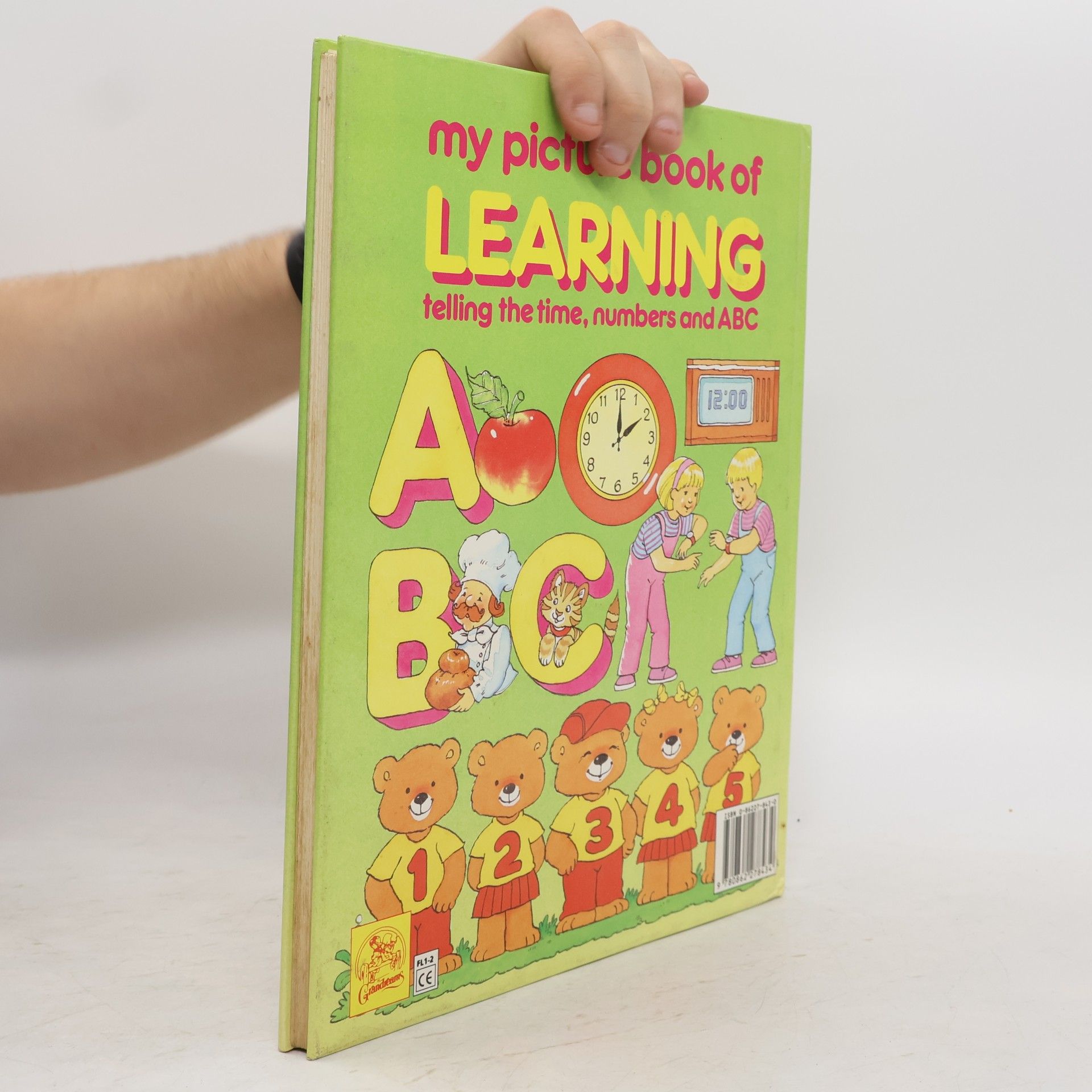 Ann McKie My Picture Book Of Learning. Telling The Time, Numbers And ABC
