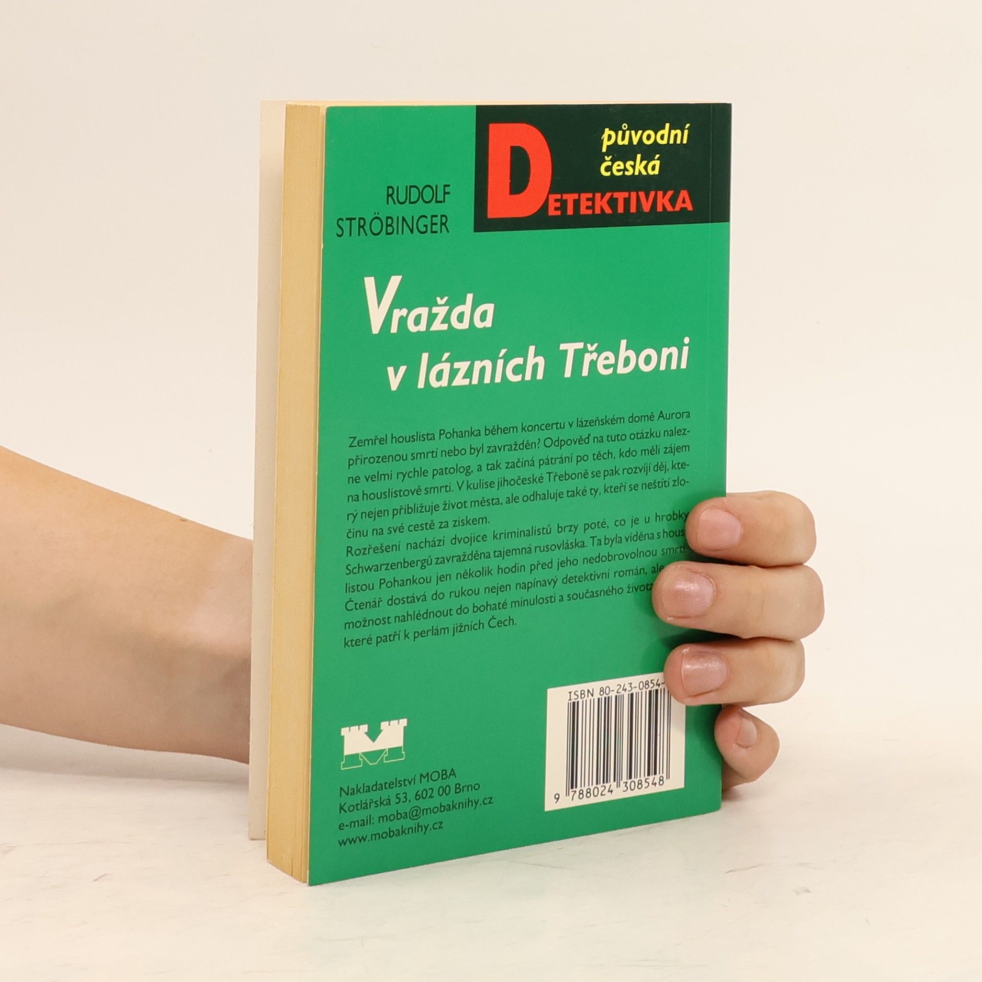 Rudolf Ströbinger Vražda v lázních Třeboni