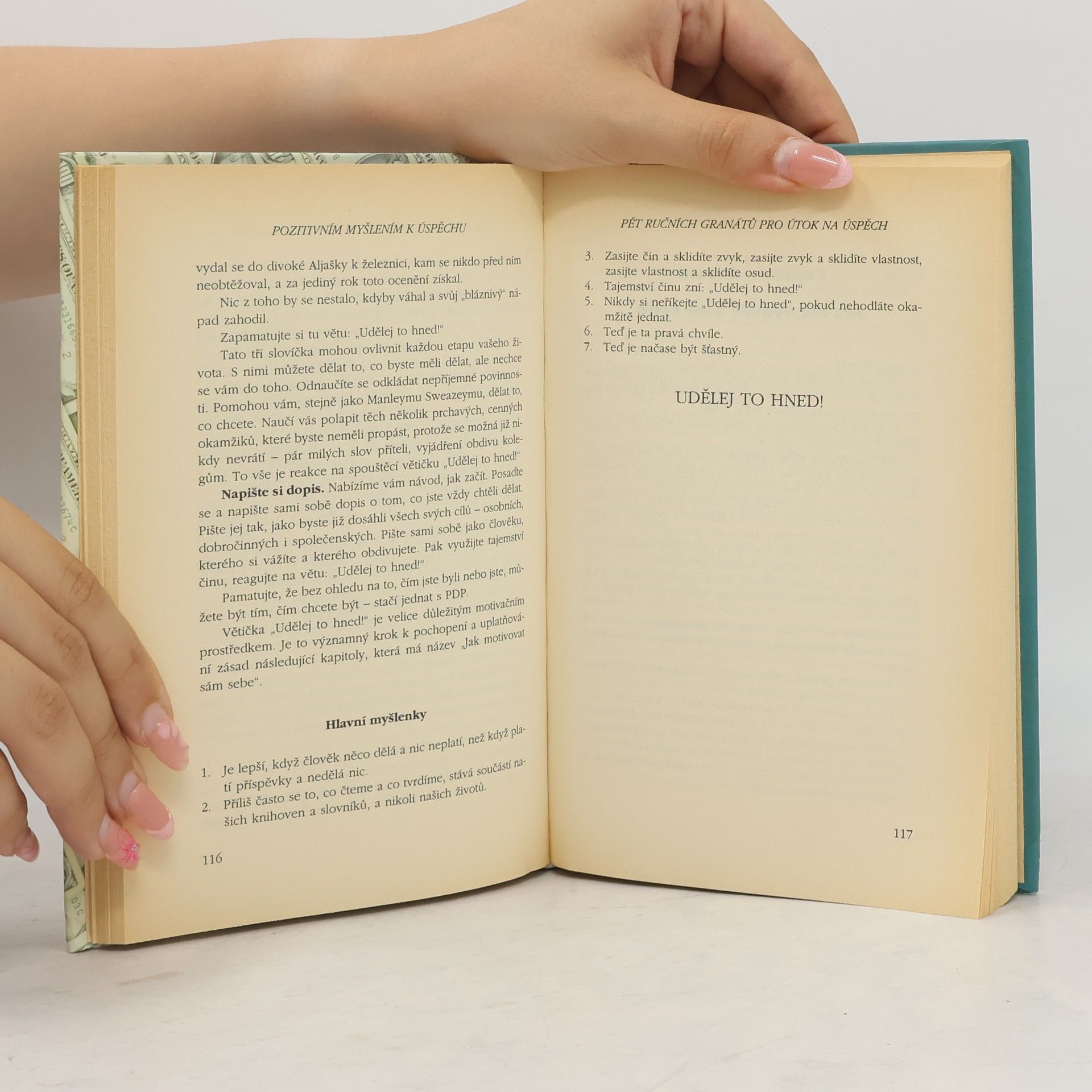 Napoleon Hill Pozitivním myšlením k úspěchu: Objevujte tajemství, které vám umožní naplnit své sny