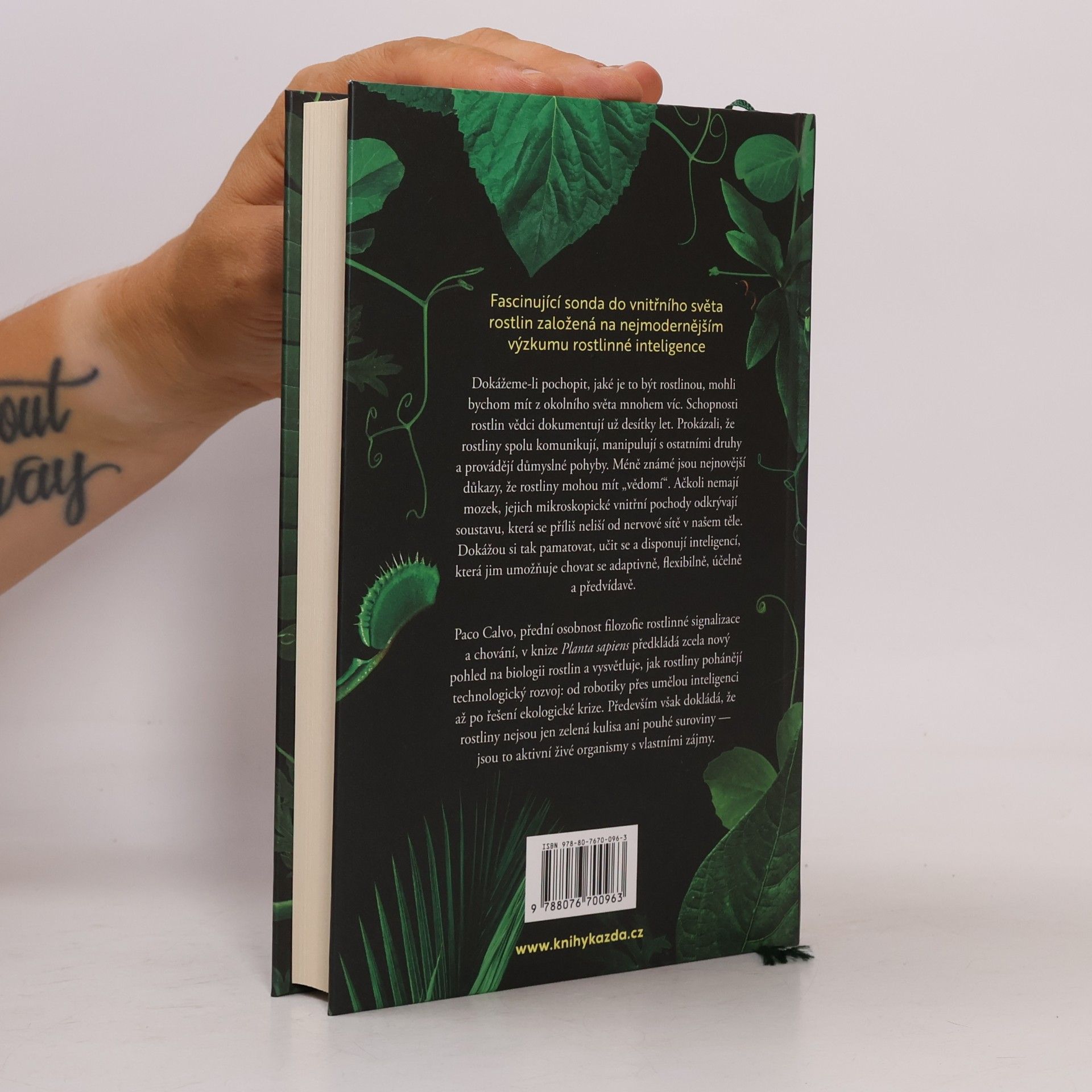 Vojtěch Ettler Planta sapiens: o inteligenci rostlin