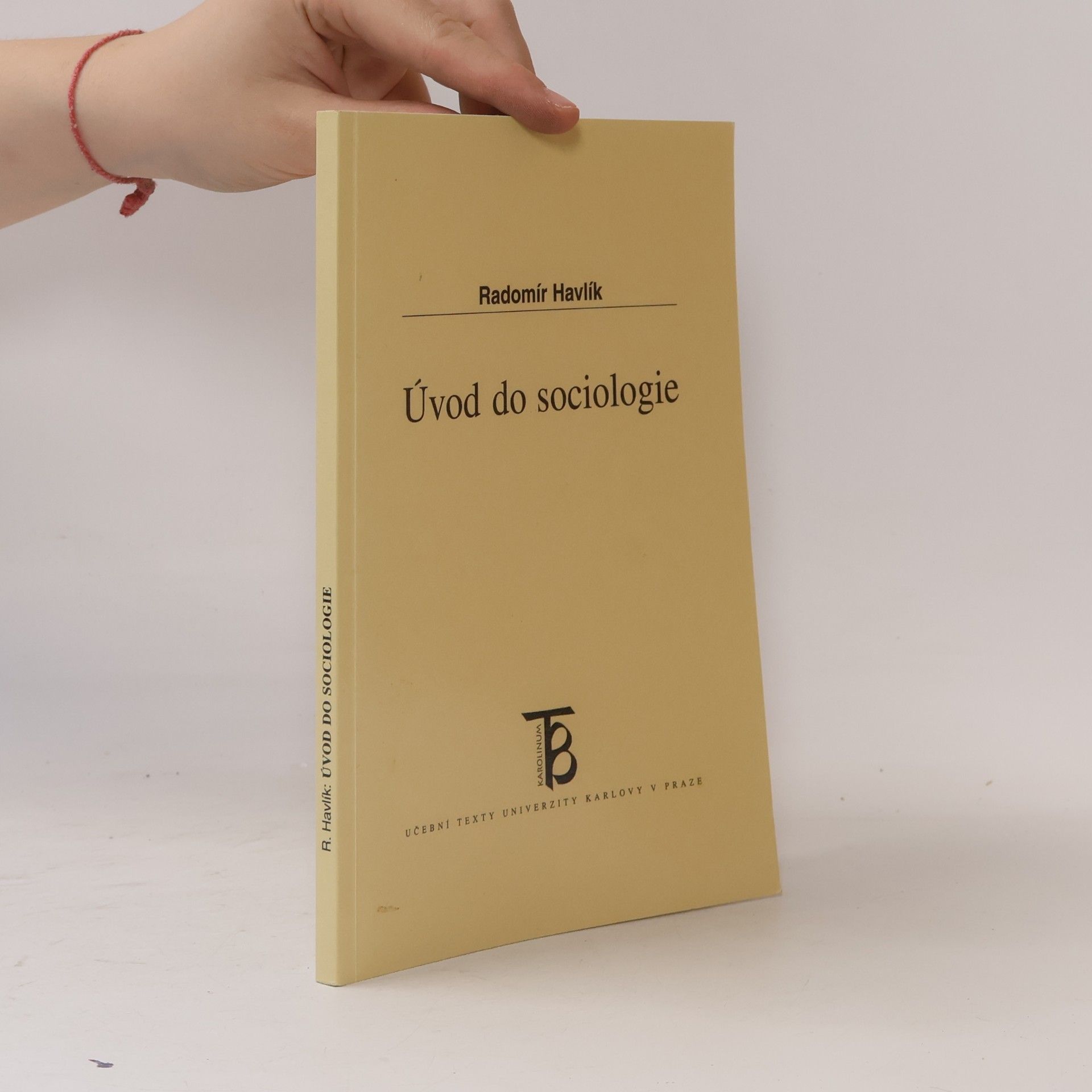 Radomír Havlík Úvod do sociologie
