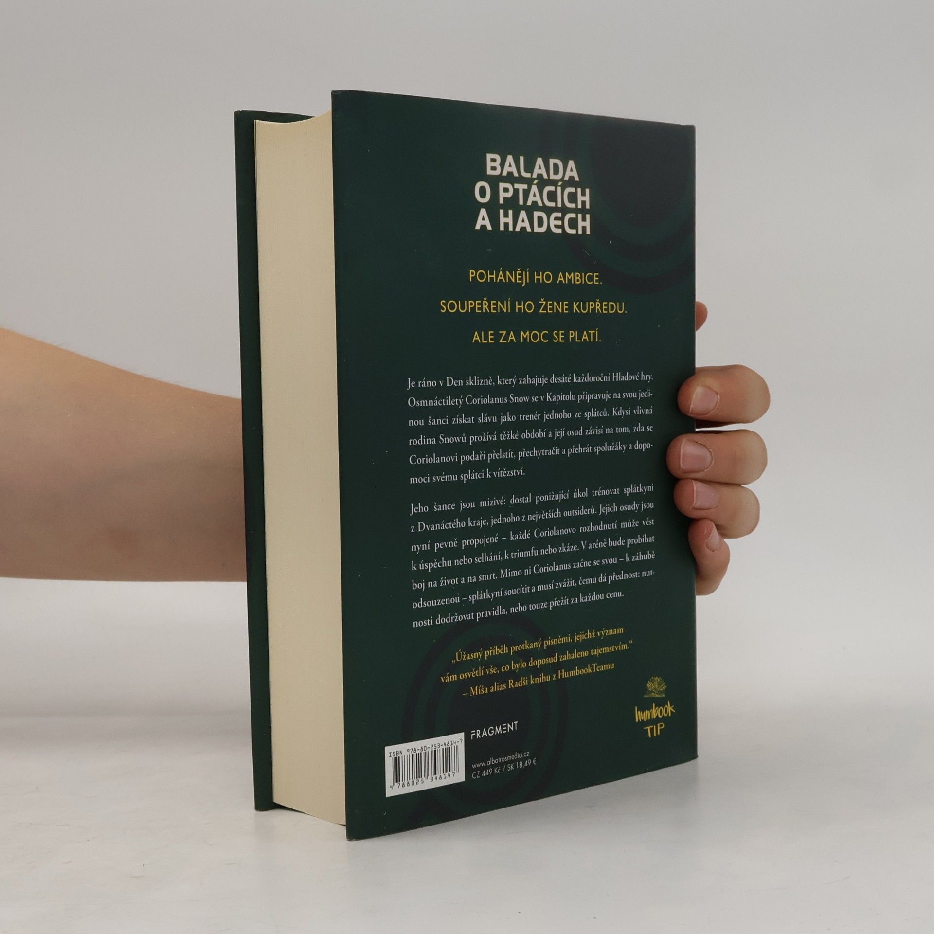 Suzanne Collins Balada o ptácích a hadech