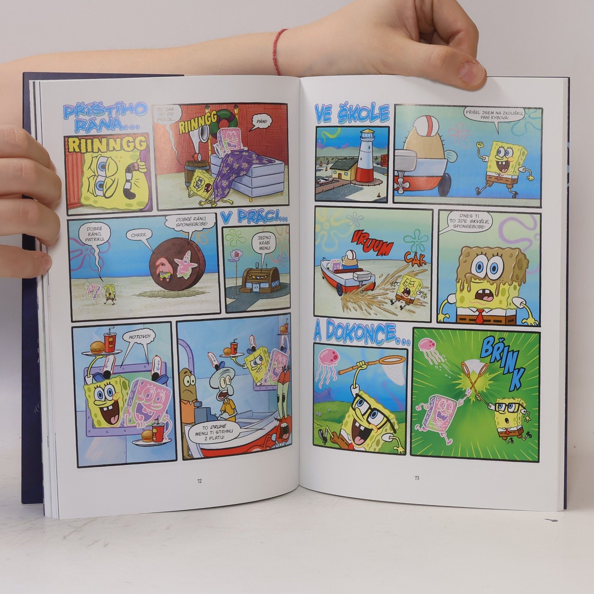 Stephen Hillenburg SpongeBob : komiks. Č. 3, Příběhy ze zakletého ananasu
