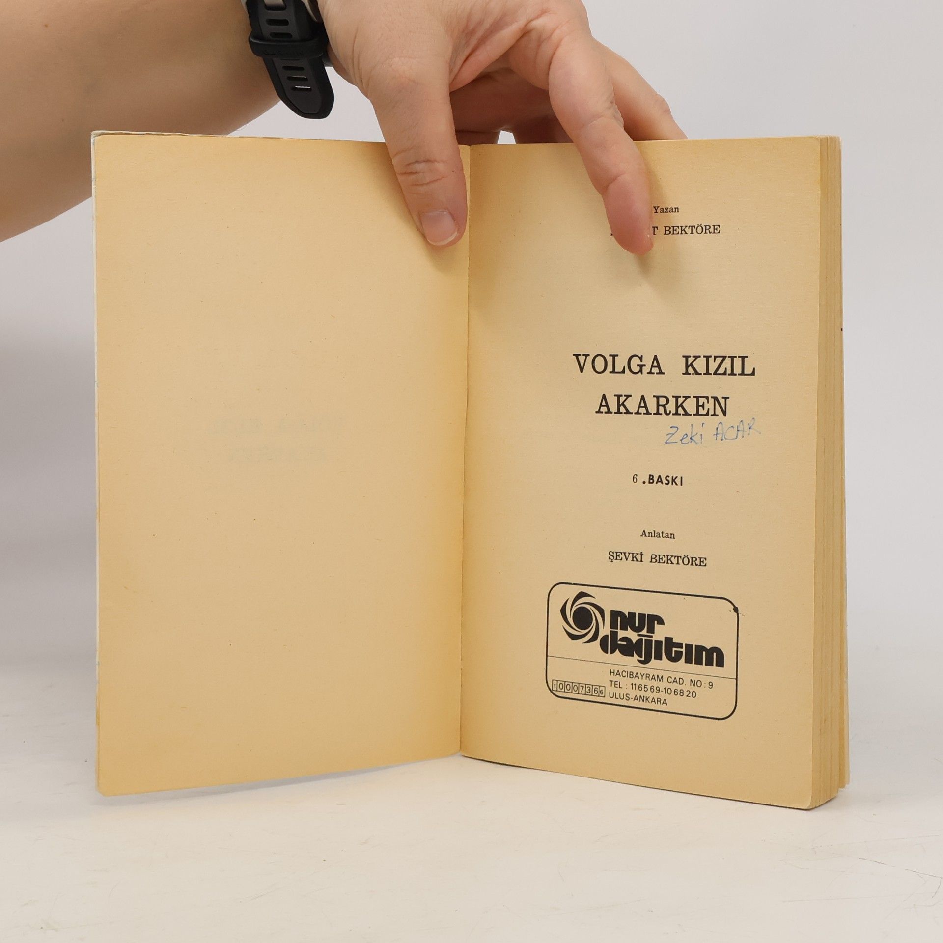 Saadet Bektöre Volga kizil akarken