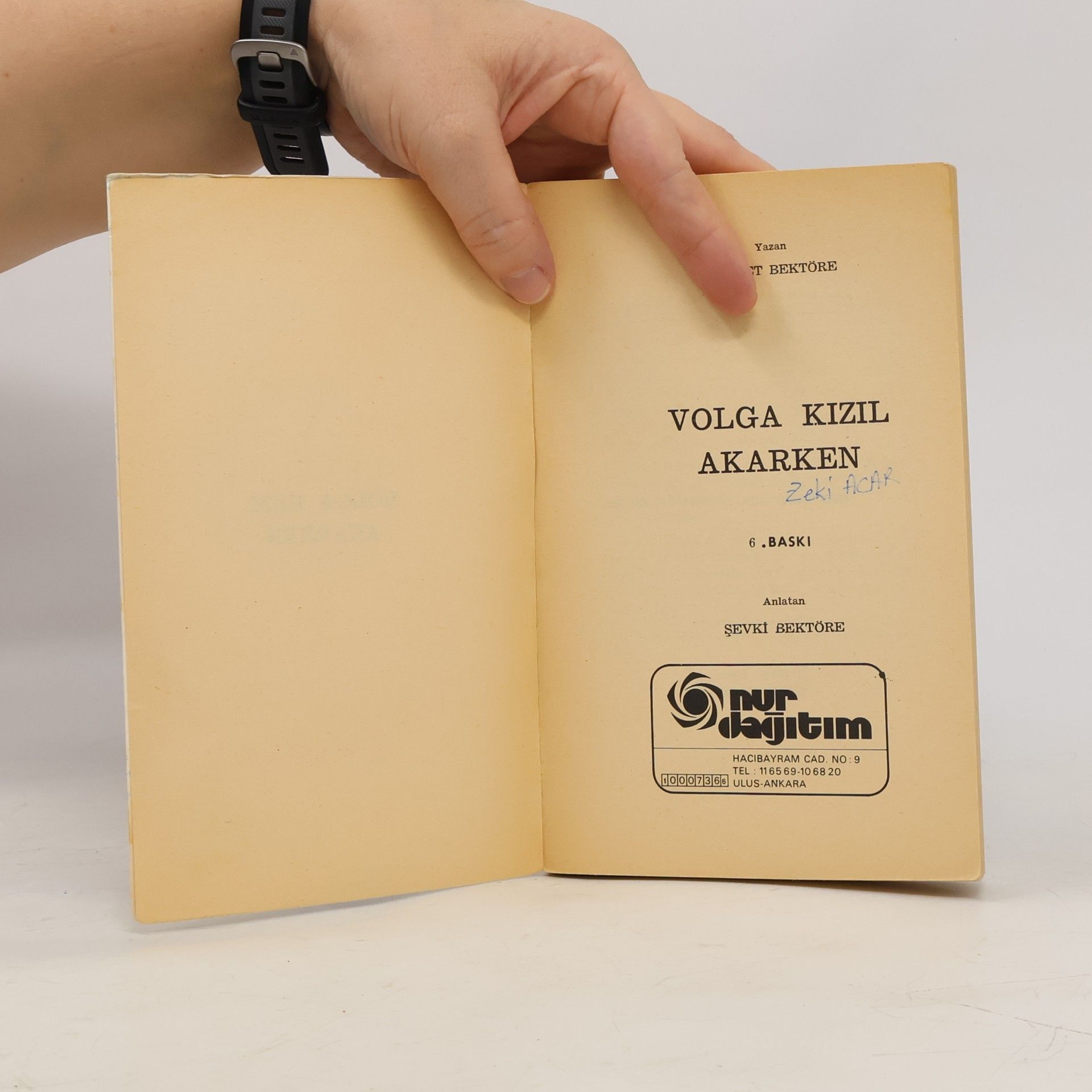 Saadet Bektöre Volga kizil akarken