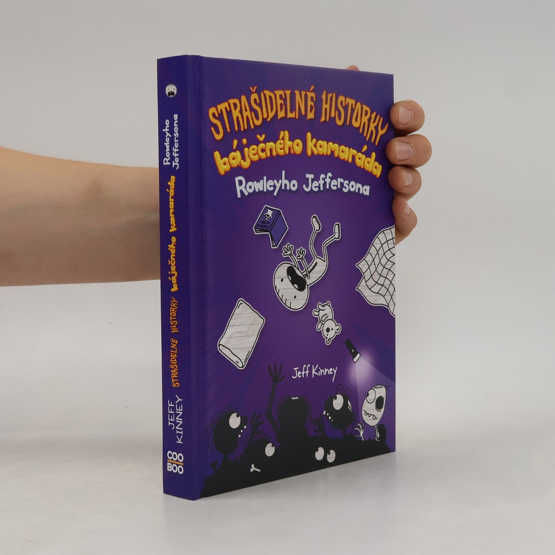Jeff Kinney Strašidelné historky báječného kamaráda Rowleyho Jeffersona