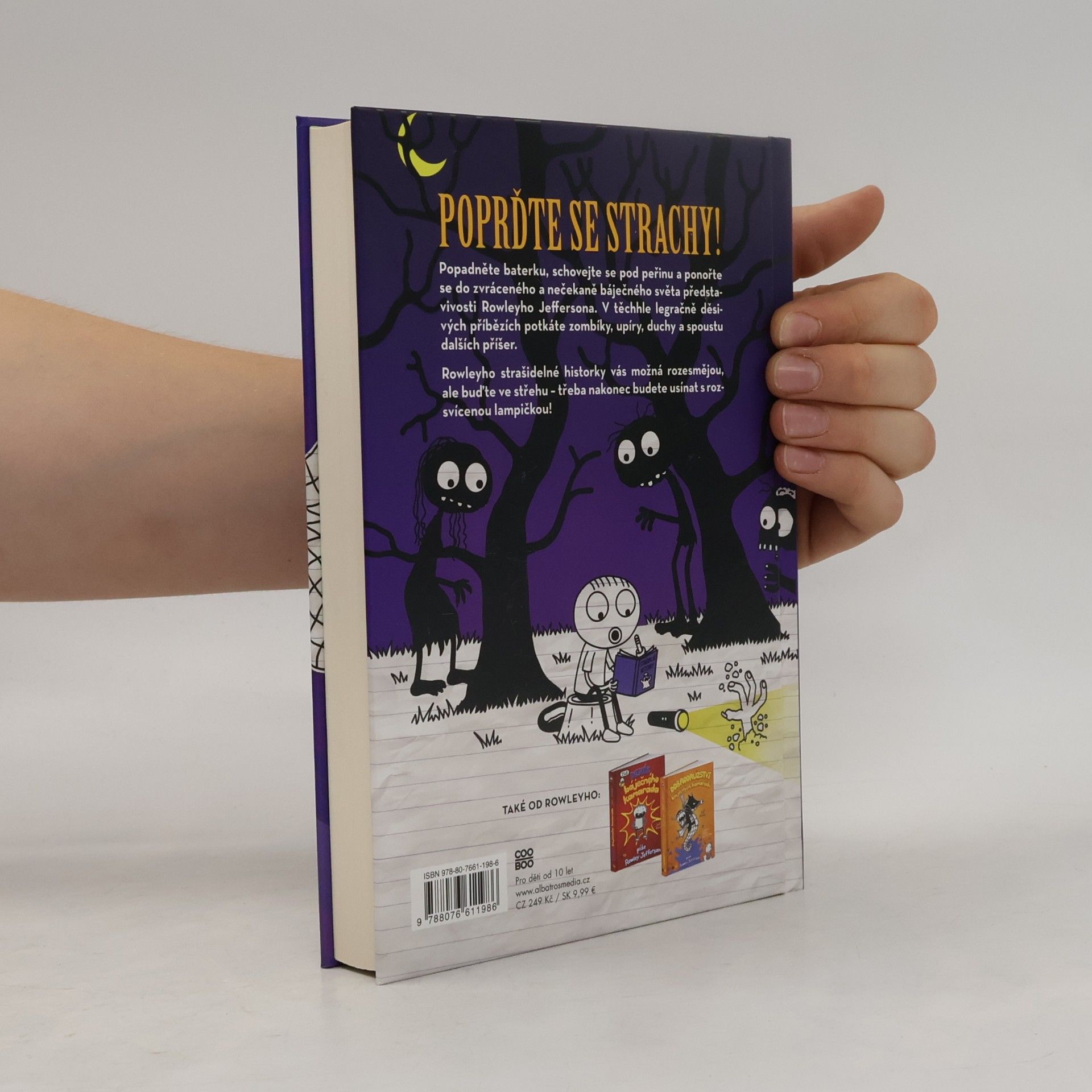 Jeff Kinney Strašidelné historky báječného kamaráda Rowleyho Jeffersona