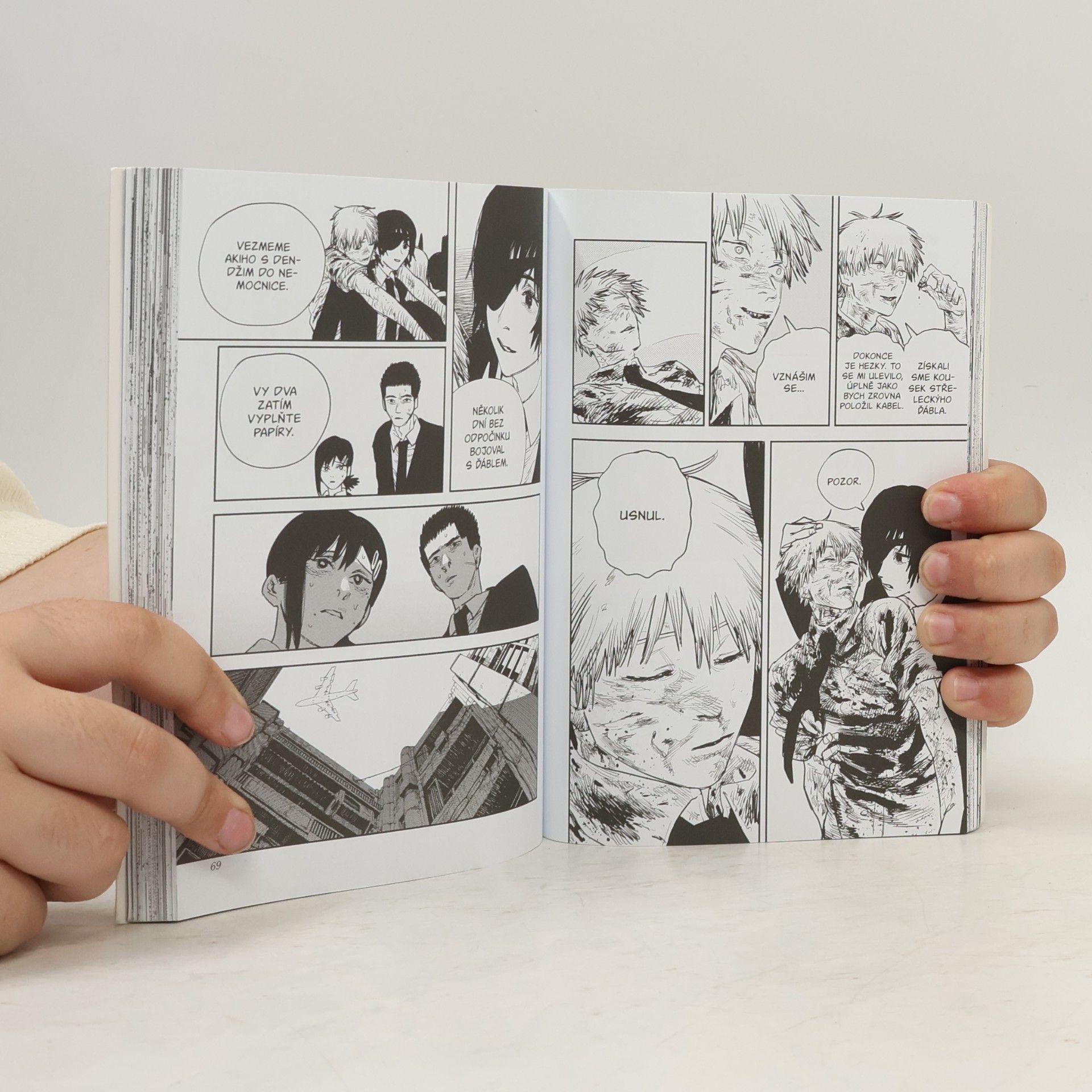 Tatsuki Fujimoto Chainsaw man 3. Zabít Dendžiho
