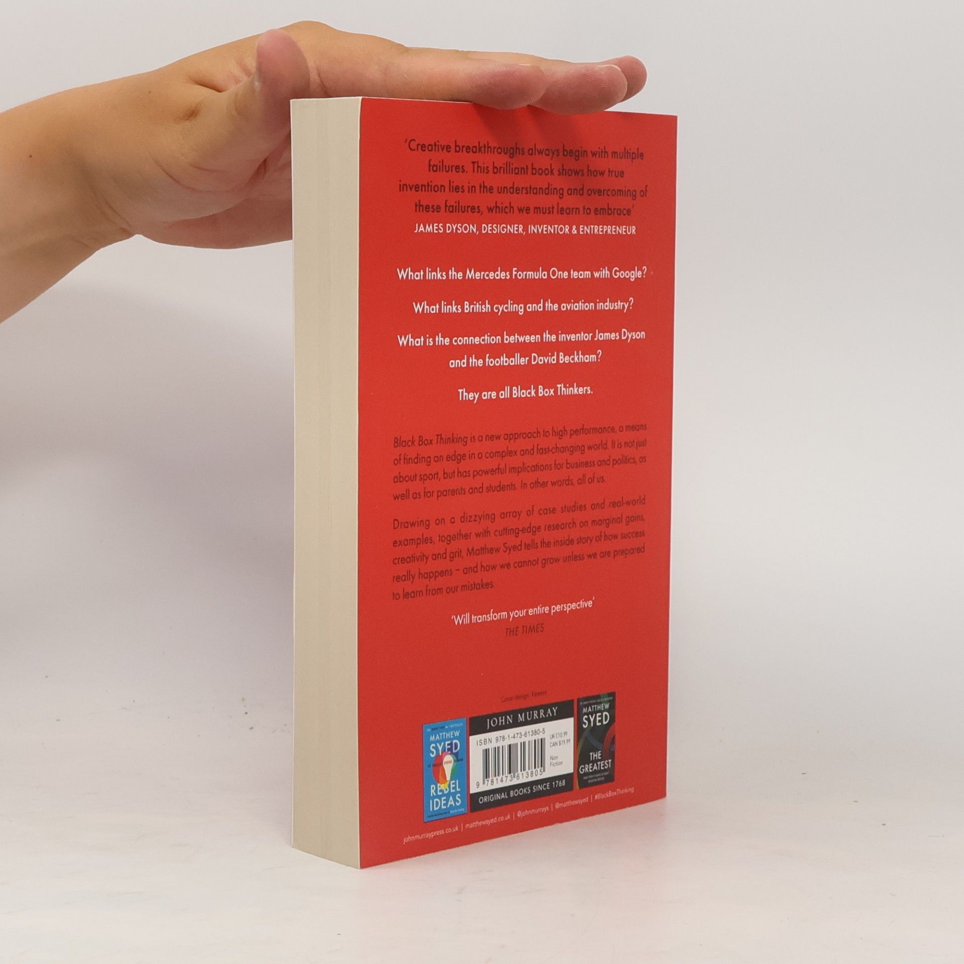 Matthew Syed Black Box Thinking