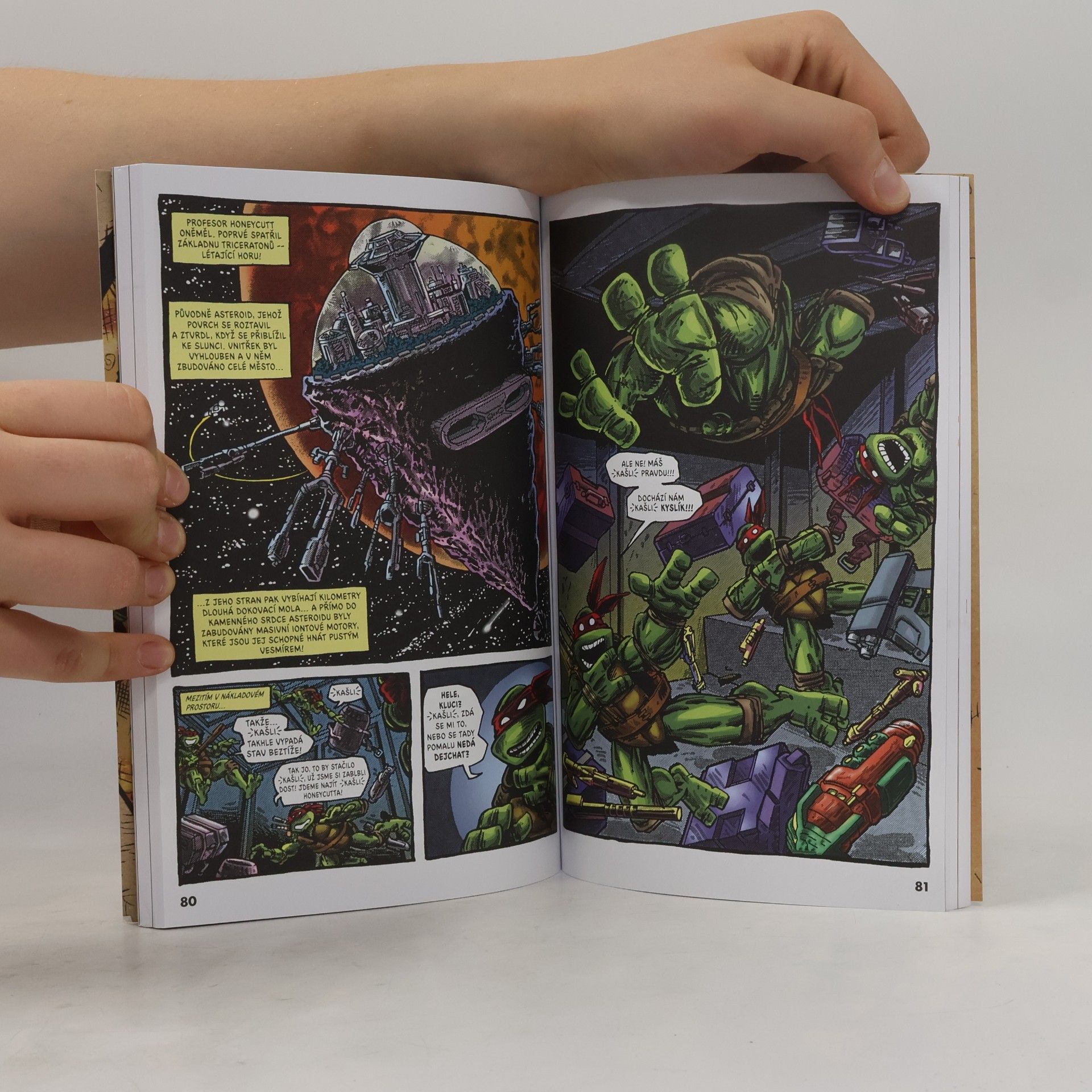 Kevin B. Eastman Želvy Ninja Eastmana a Lairda. Menu číslo 2