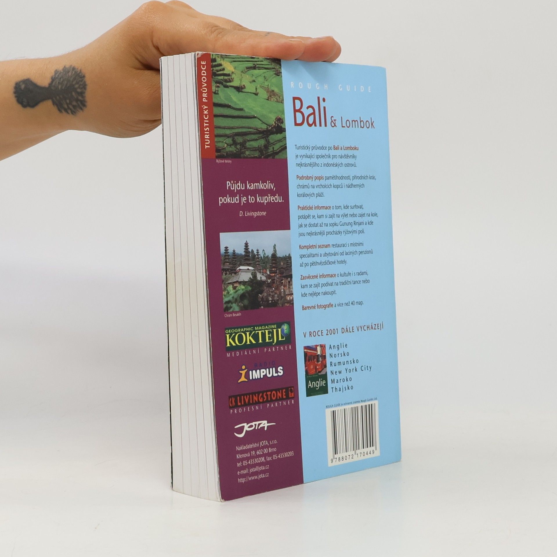 Lucy Ridout Bali & Lombok - turistický průvodce