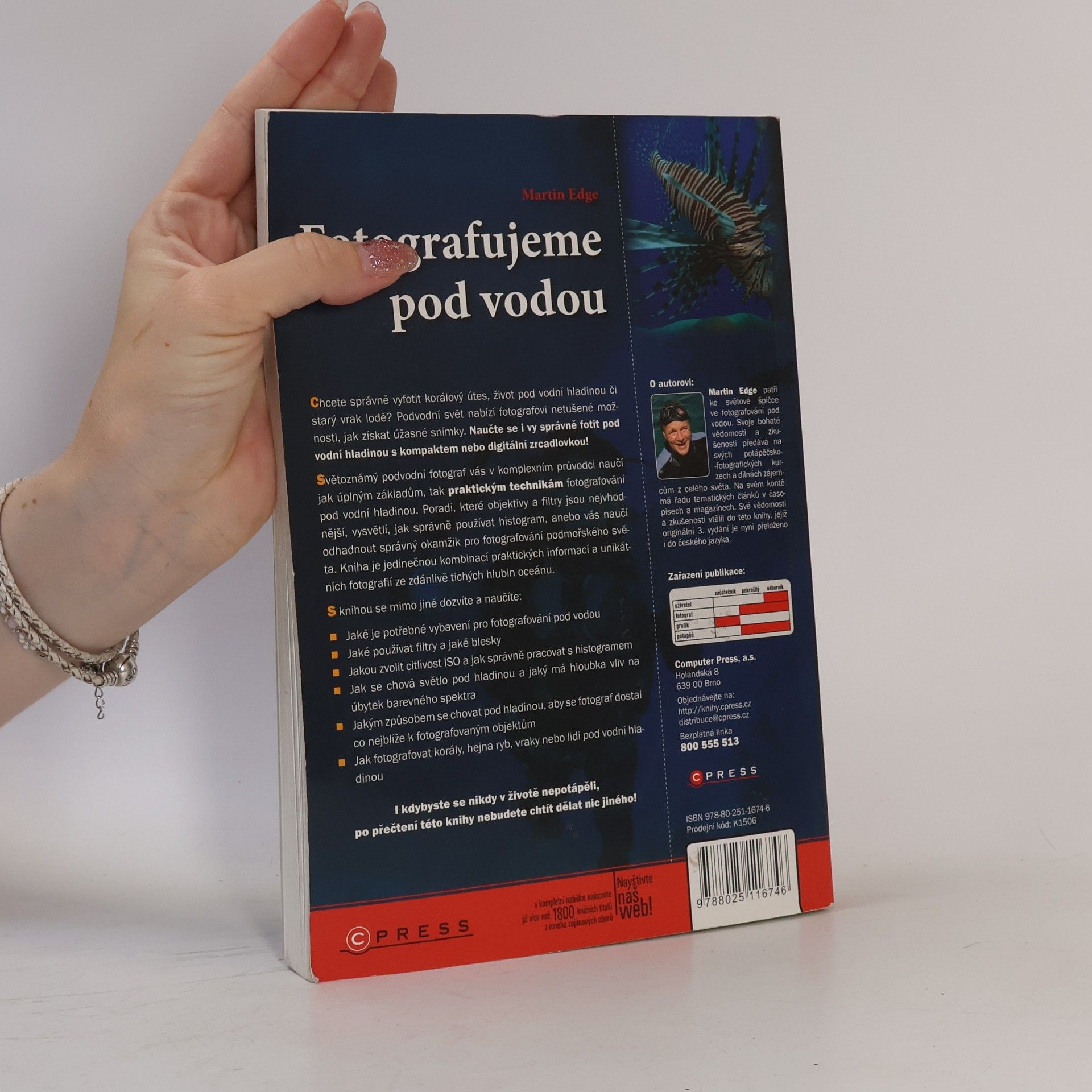 Edge Martin Fotografujeme pod vodou