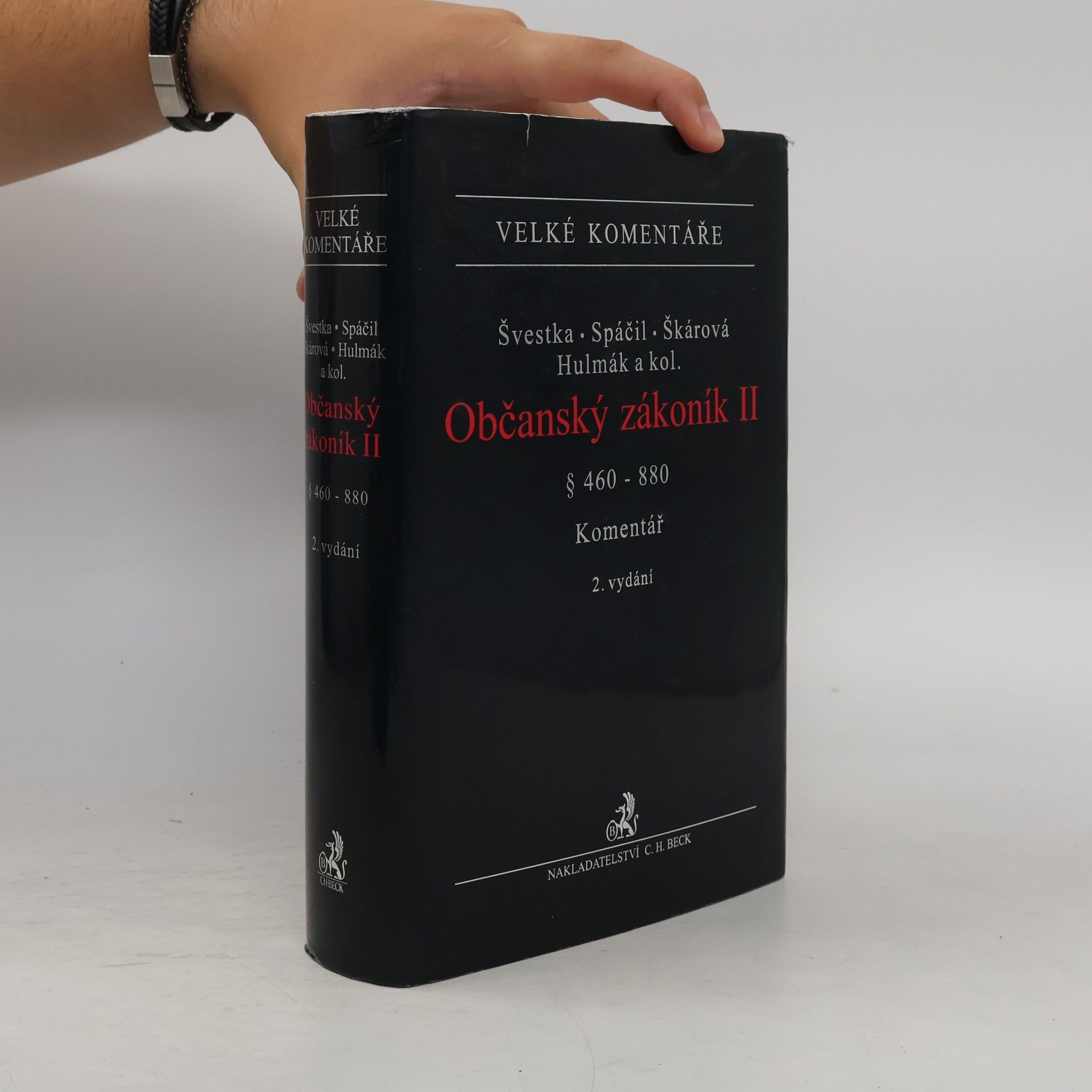 Jiří Švestka Občanský zákoník II. : komentář, 2. vydání § 460-880