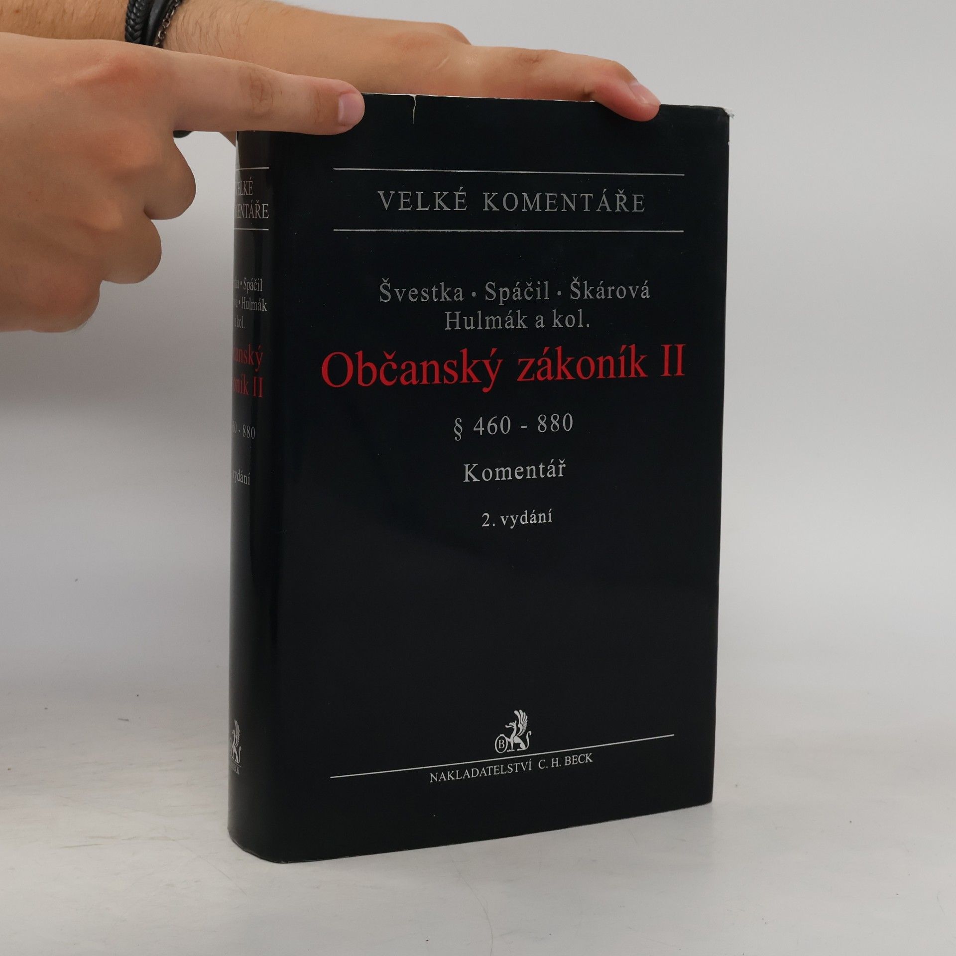 Jiří Švestka Občanský zákoník II. : komentář, 2. vydání § 460-880