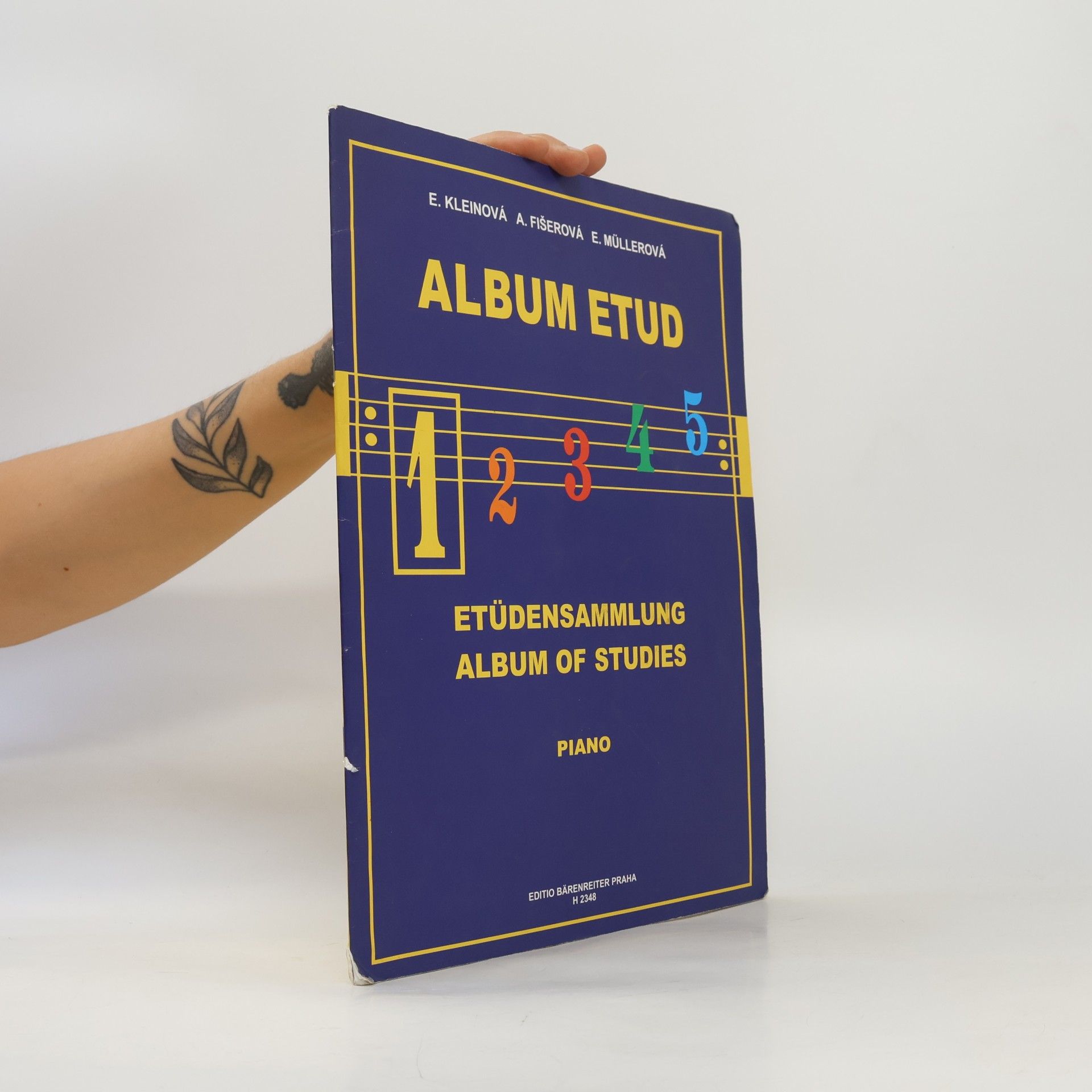 Eva Müller Album etud 1 = Etüdensammlung = Album of studies. Piano