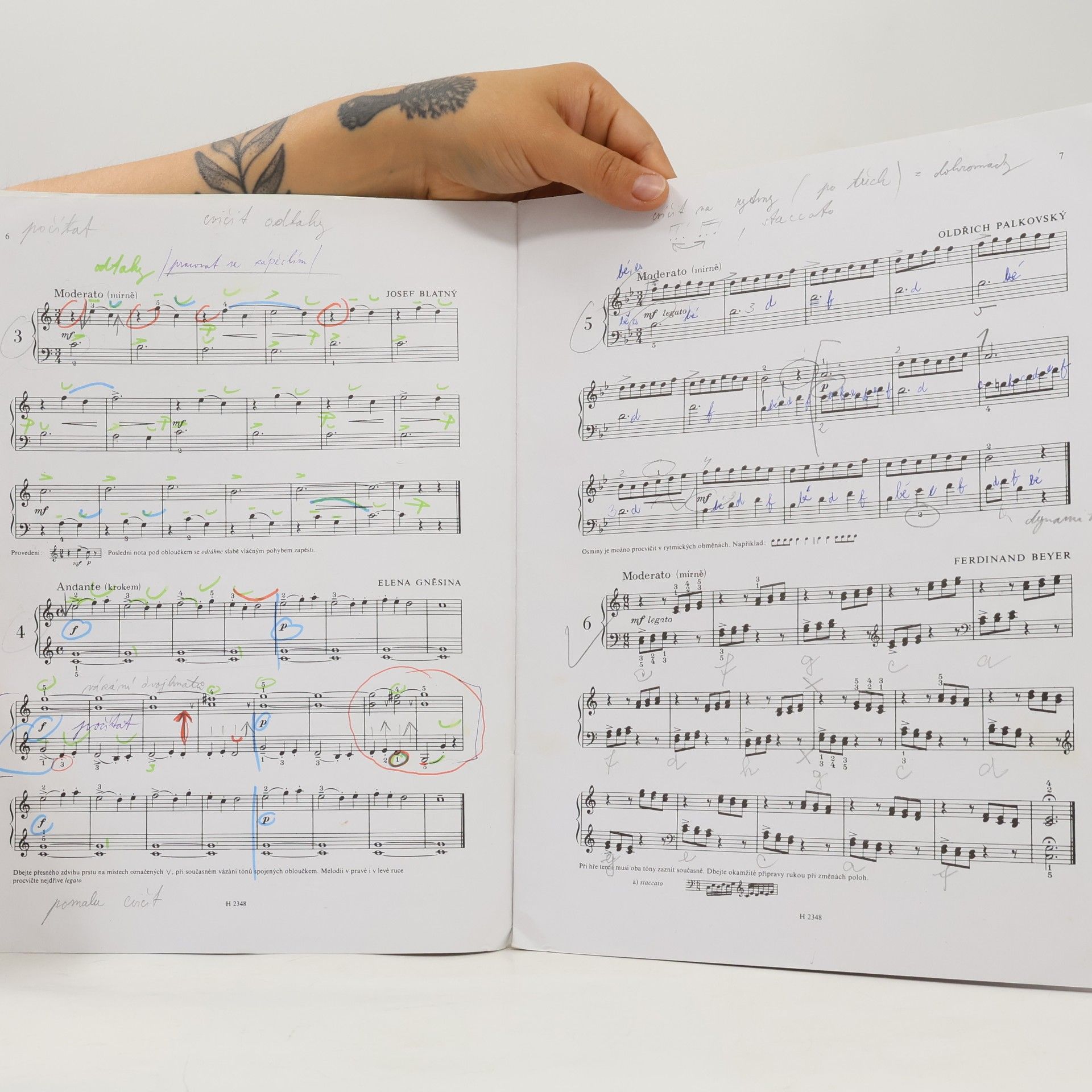 Eliška Kleinová Album etud 1 = Etüdensammlung = Album of studies. Piano