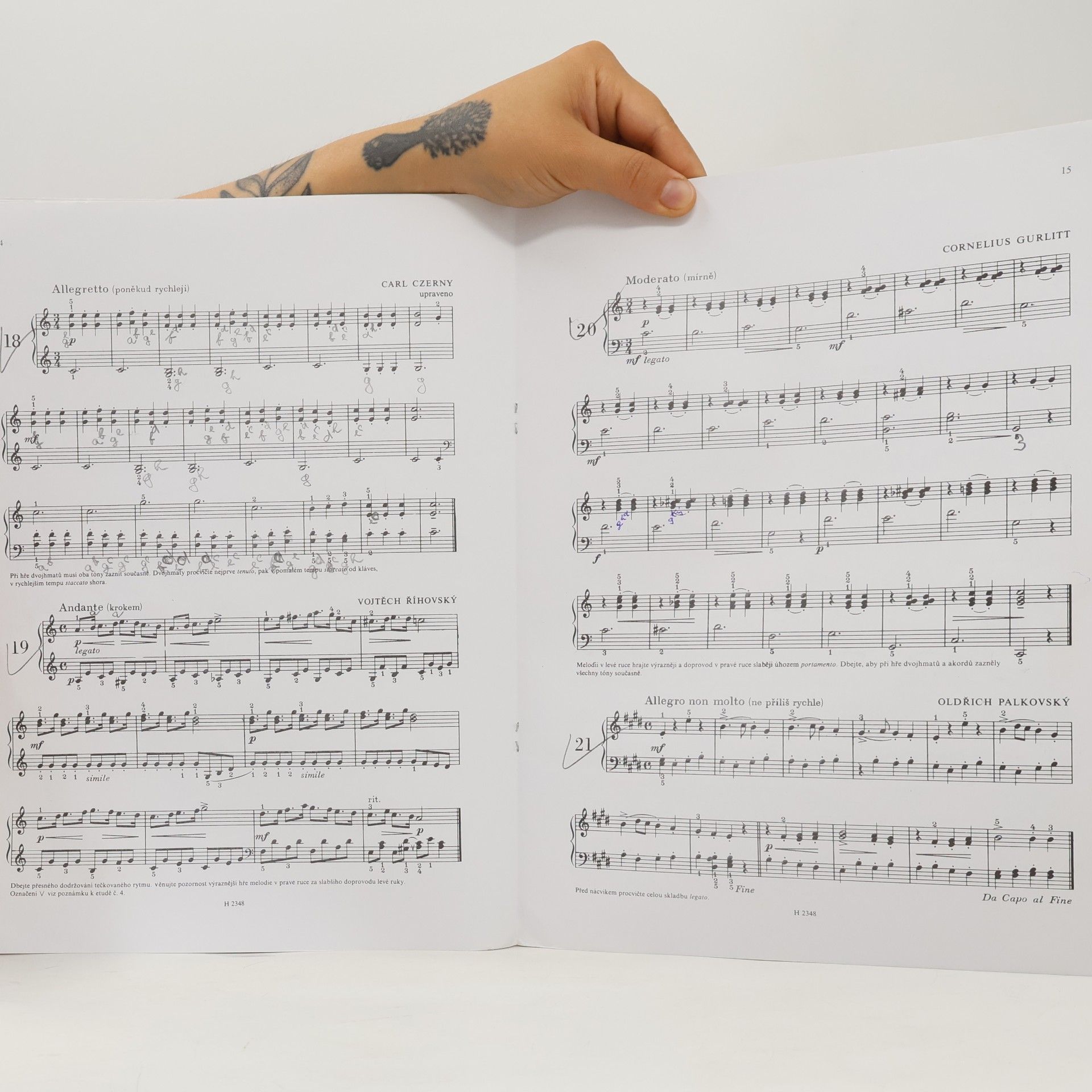 Eliška Kleinová Album etud 1 = Etüdensammlung = Album of studies. Piano