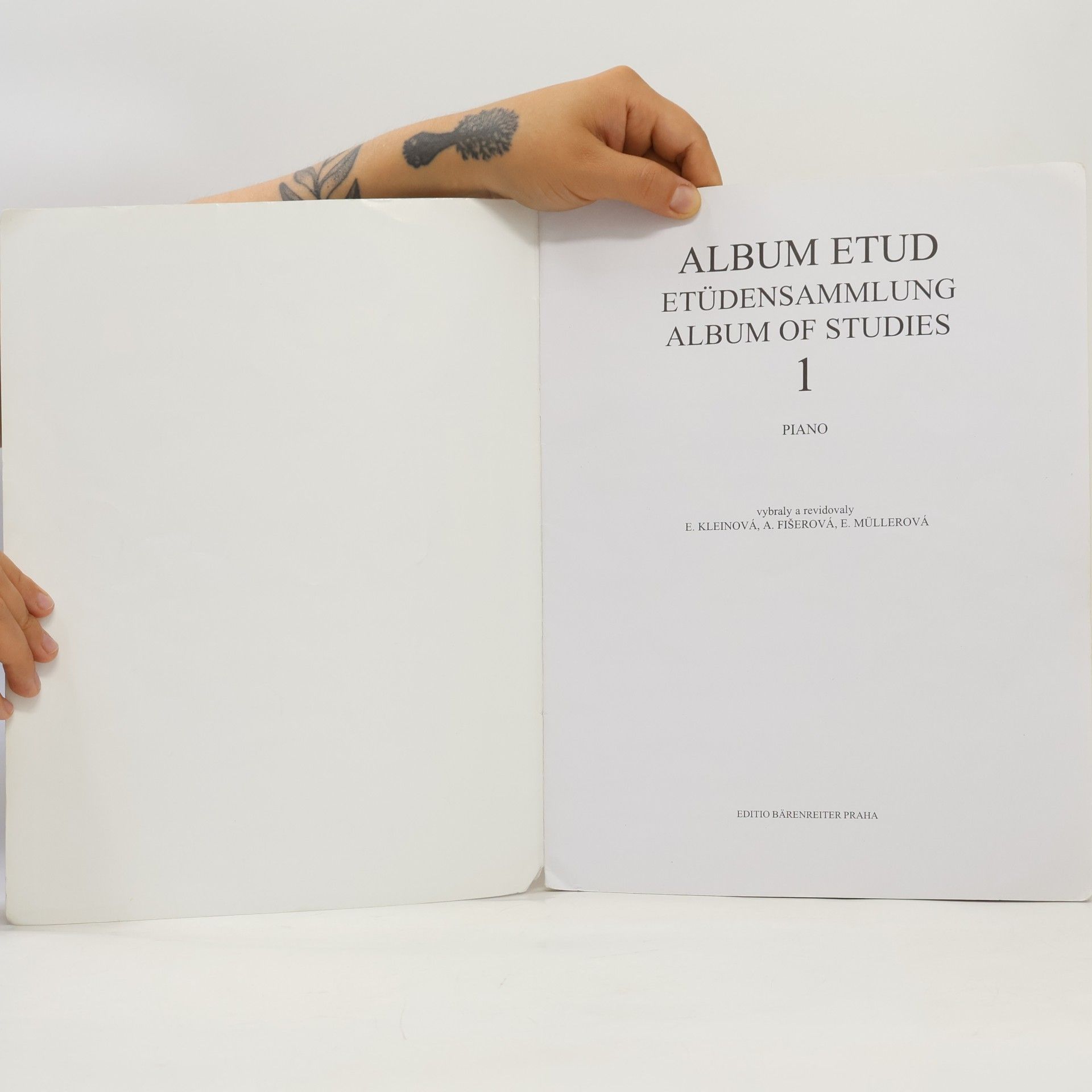 Eliška Kleinová Album etud 1 = Etüdensammlung = Album of studies. Piano