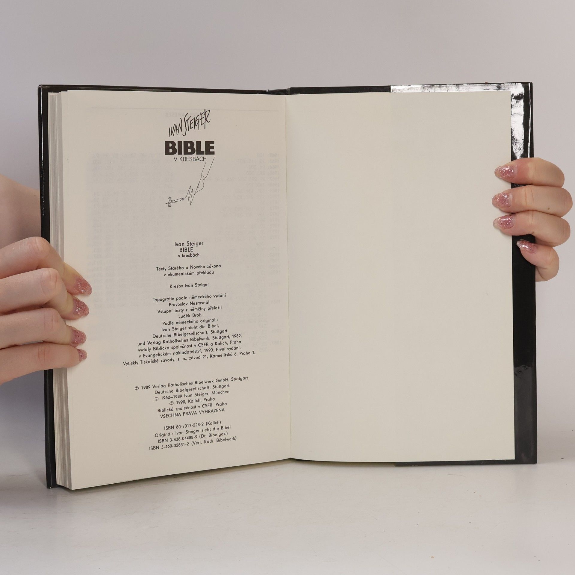 Ivan Steiger Bible v kresbách