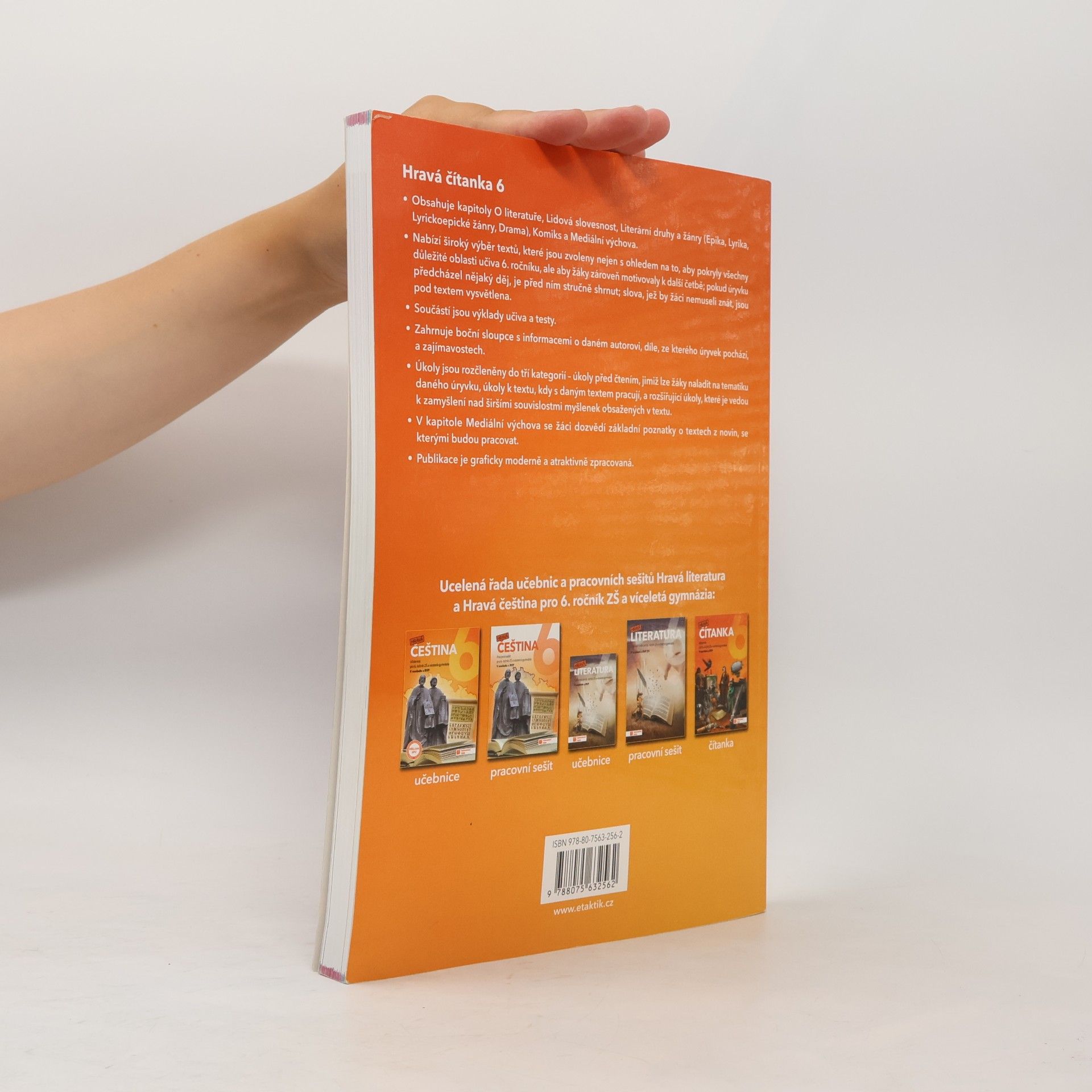 Autores varios Hravá čítanka 6 : učebnice pro 6. ročník ZŠ a víceletá gymnázia