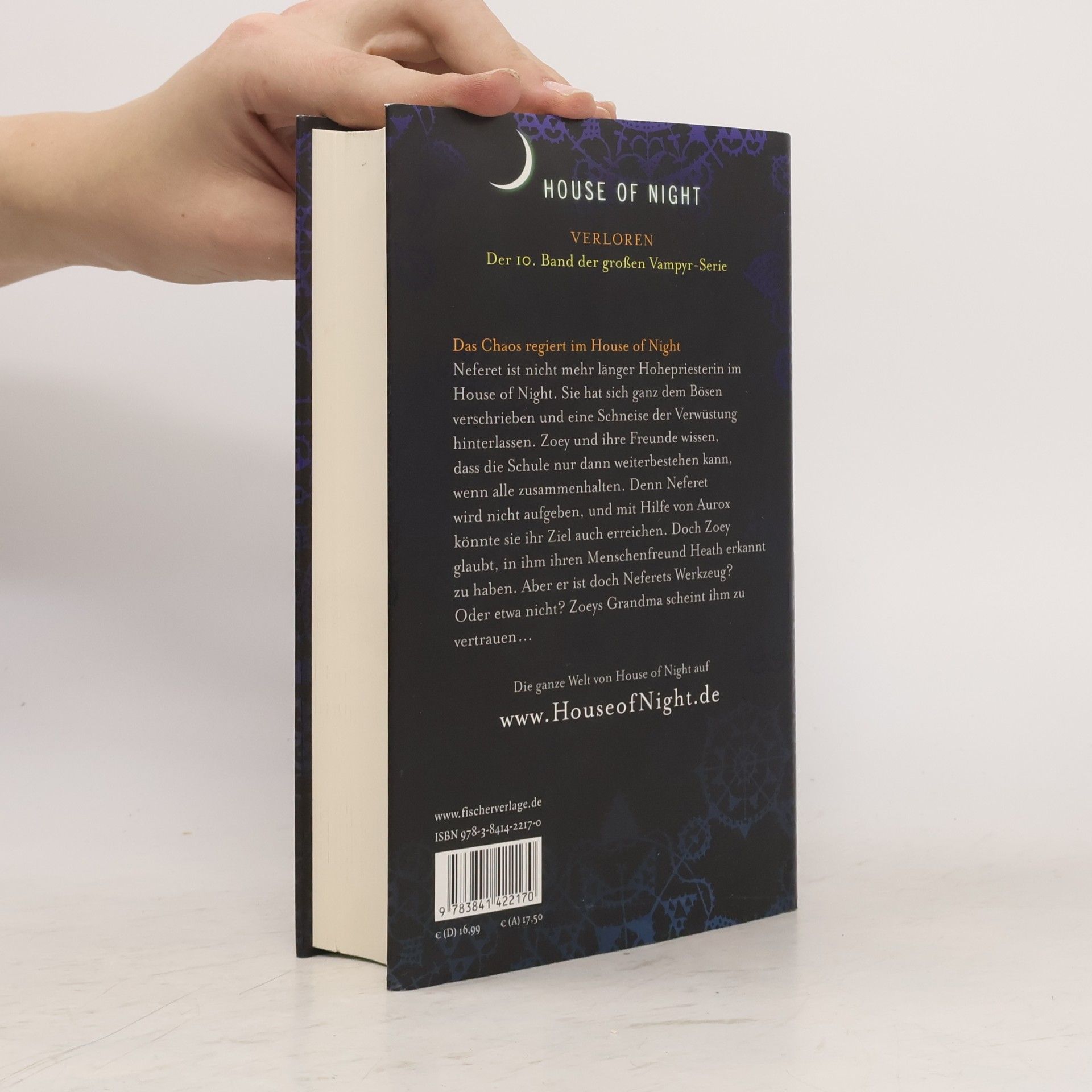 Phyllis Christine Cast House of Night. Verloren