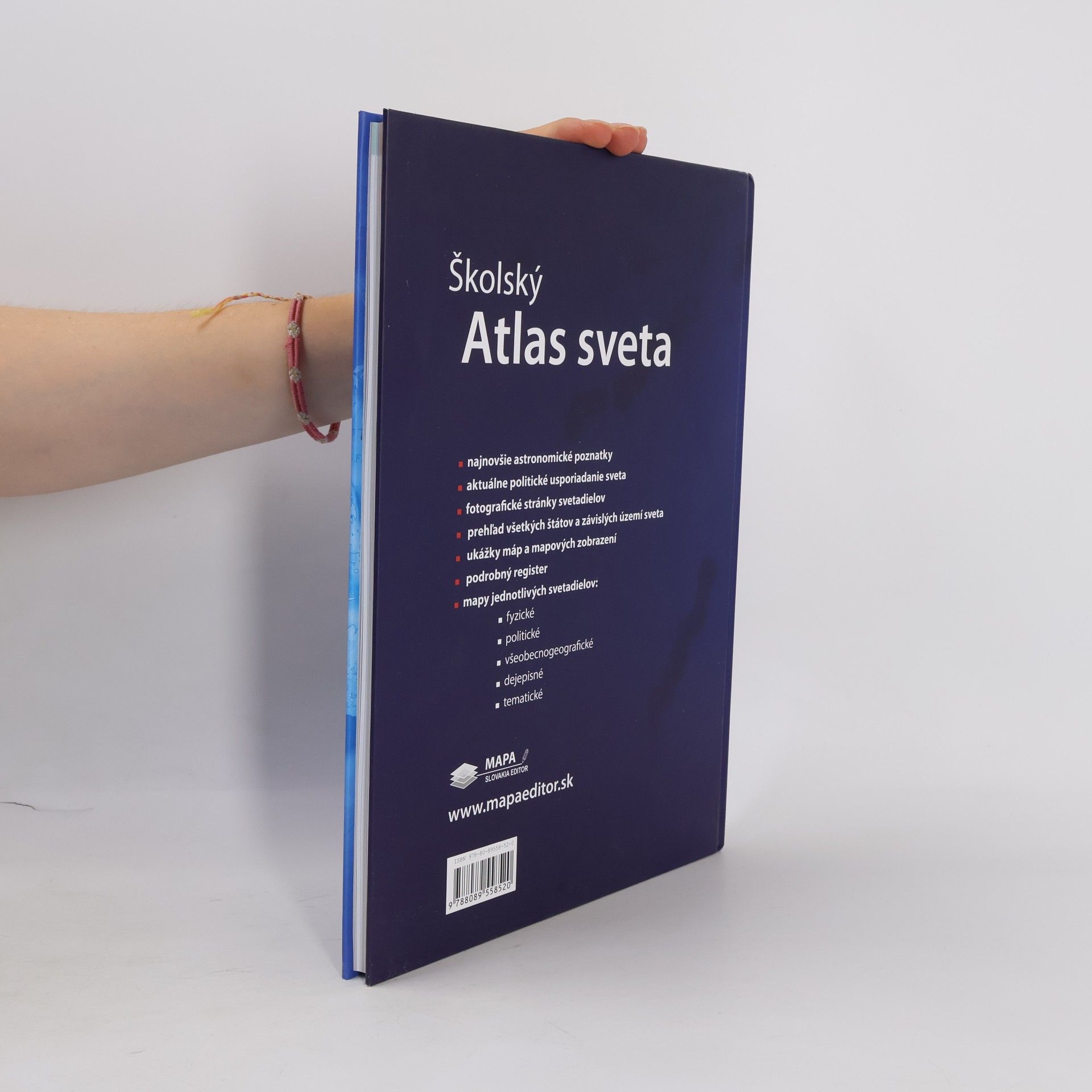 Collectif d'auteurs Školský atlas sveta