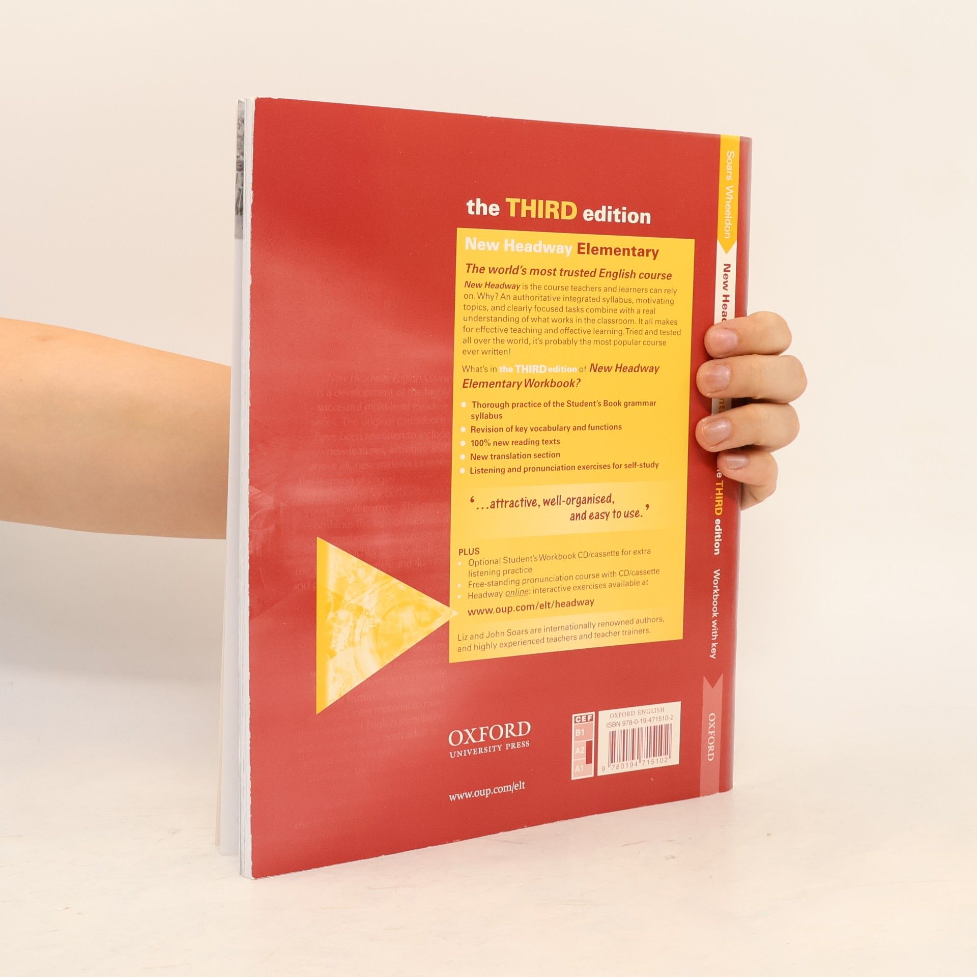 Liz Soars The Third Edition Elementary Workbook with key