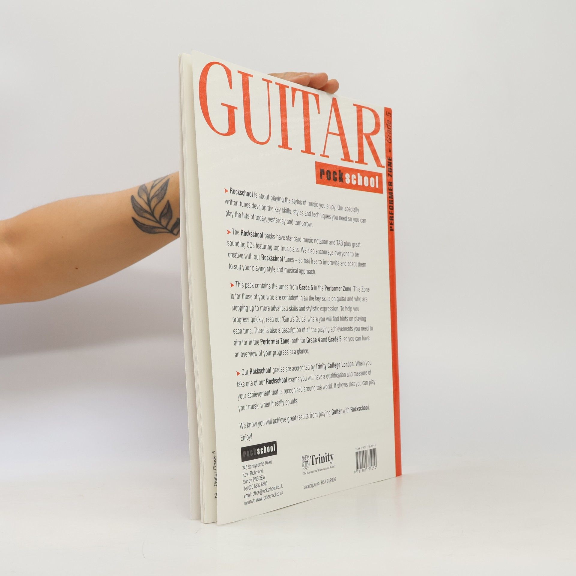 Simon Pitt Guitar Rockschool