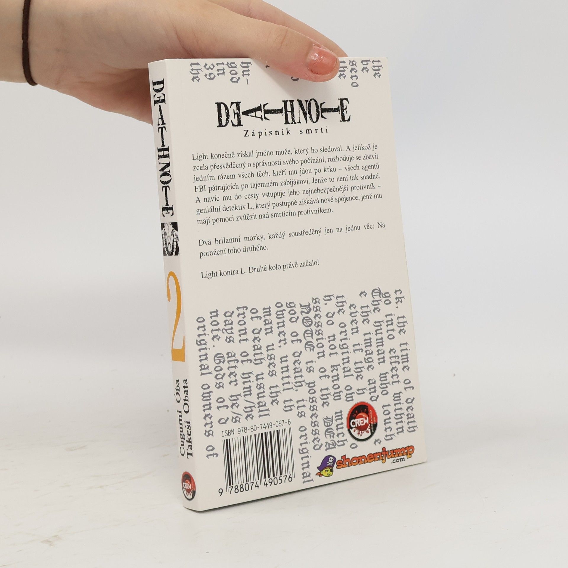 Cugumi Óba Death note. Zápisník smrti 2