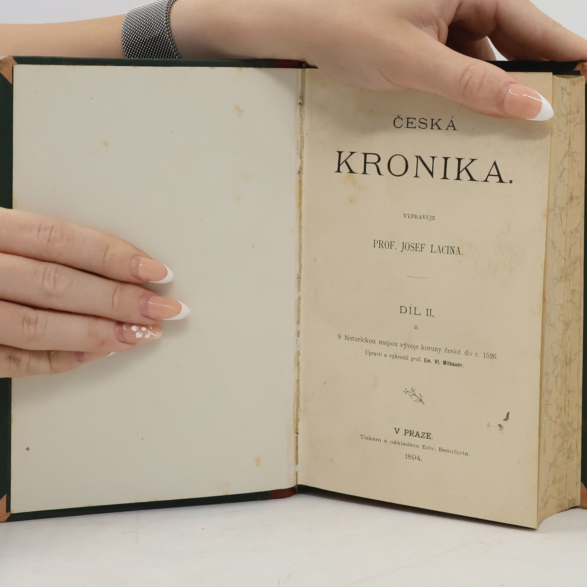 Josef Lacina Česká kronika II., 2. část