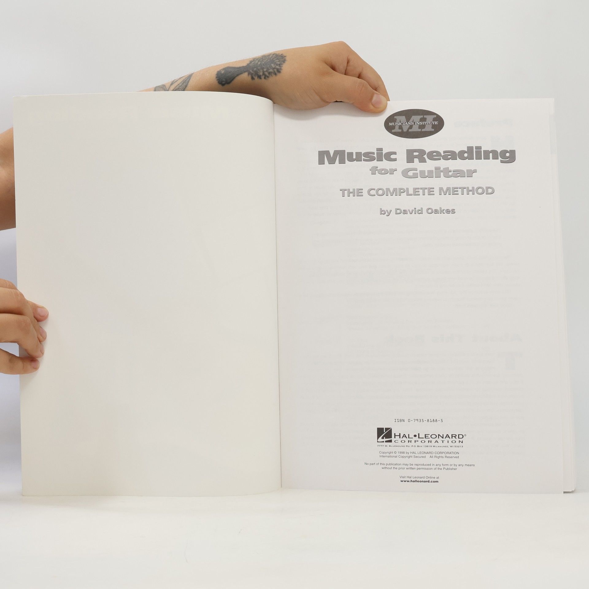 David Oakes Music Reading for Guitar – The Complete Method