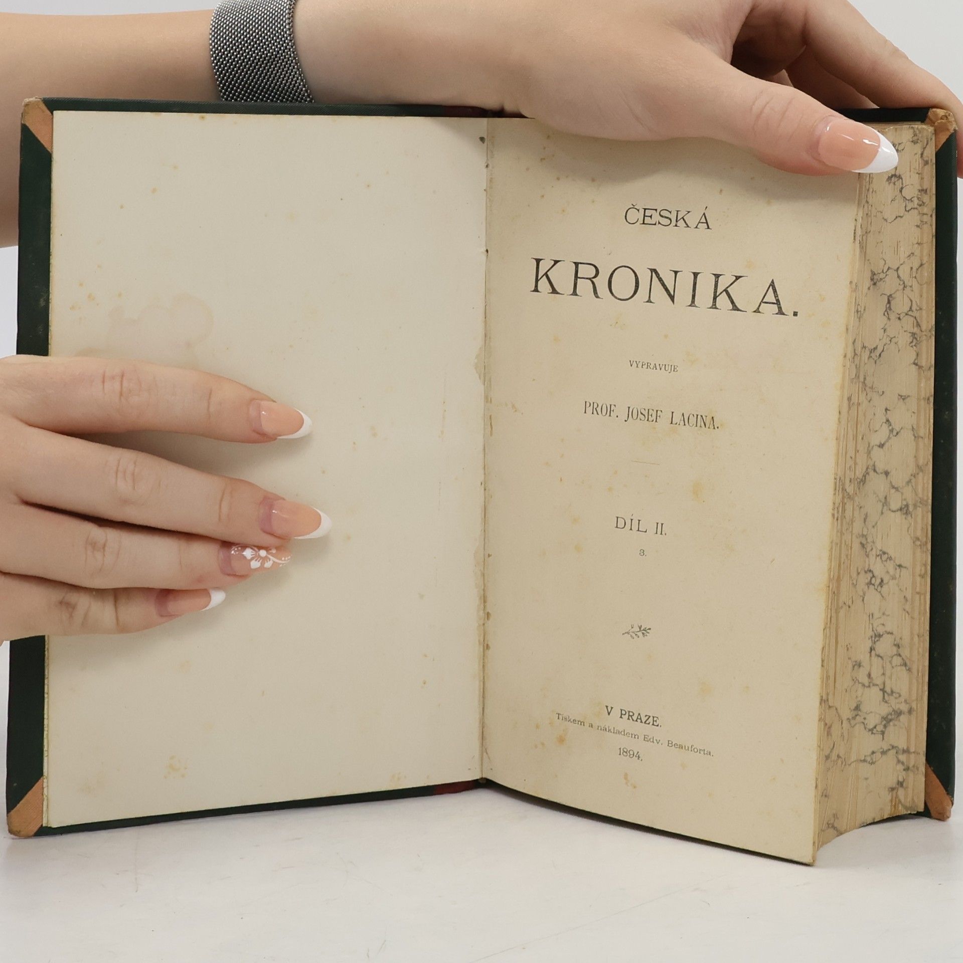 Josef Lacina Česká kronika II. Díl, 3. část