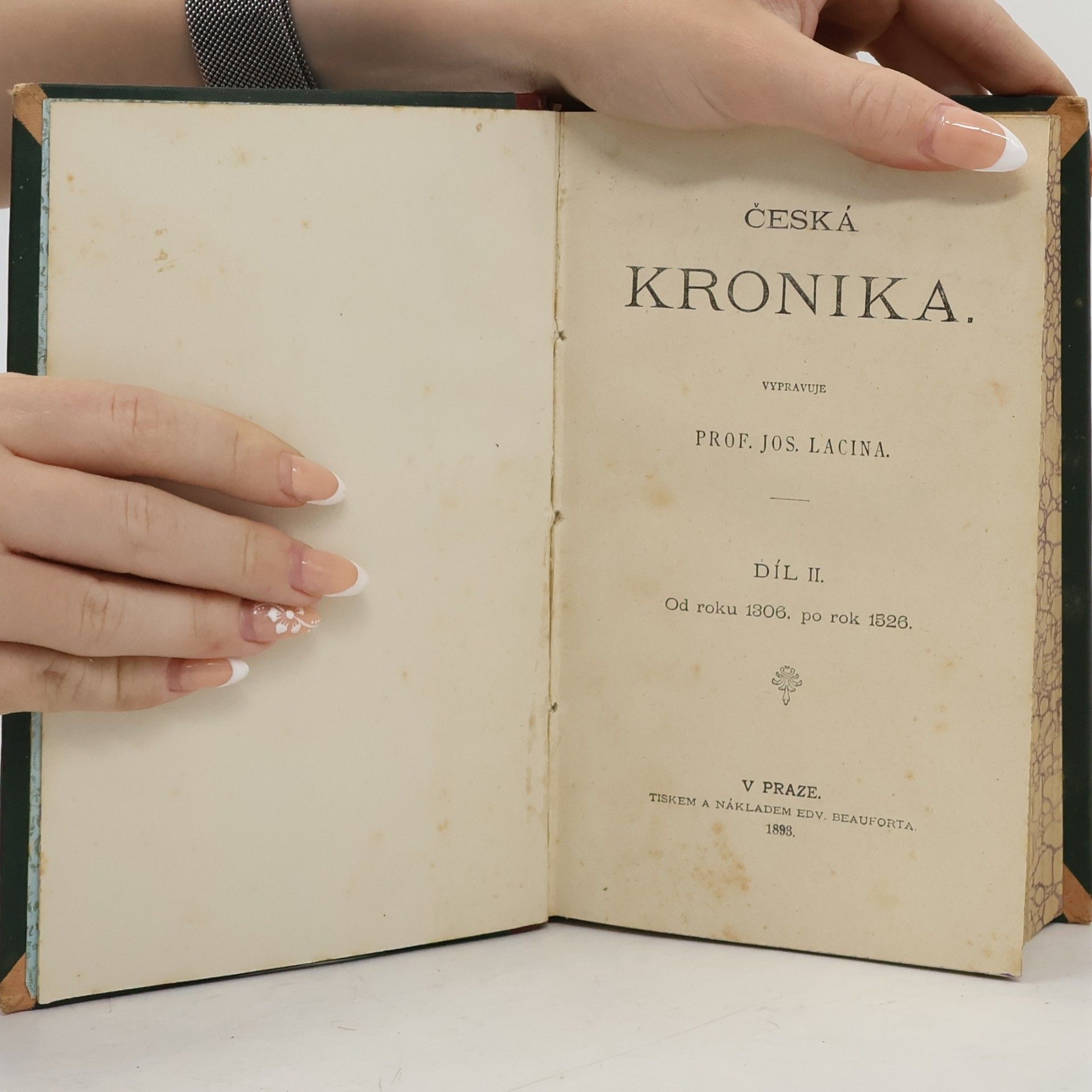 Josef Lacina Česká kronika. Díl II.