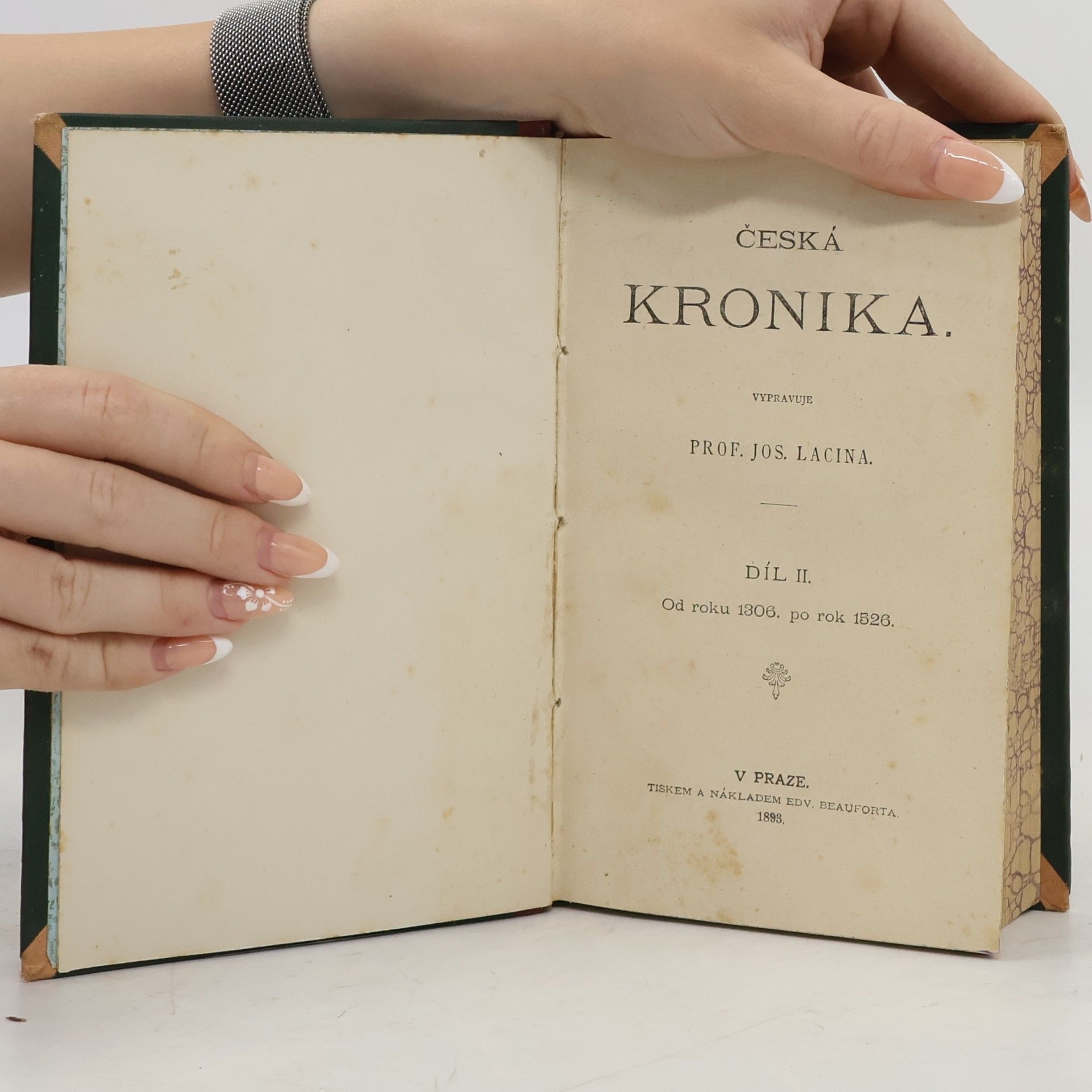 Josef Lacina Česká kronika. Díl II.