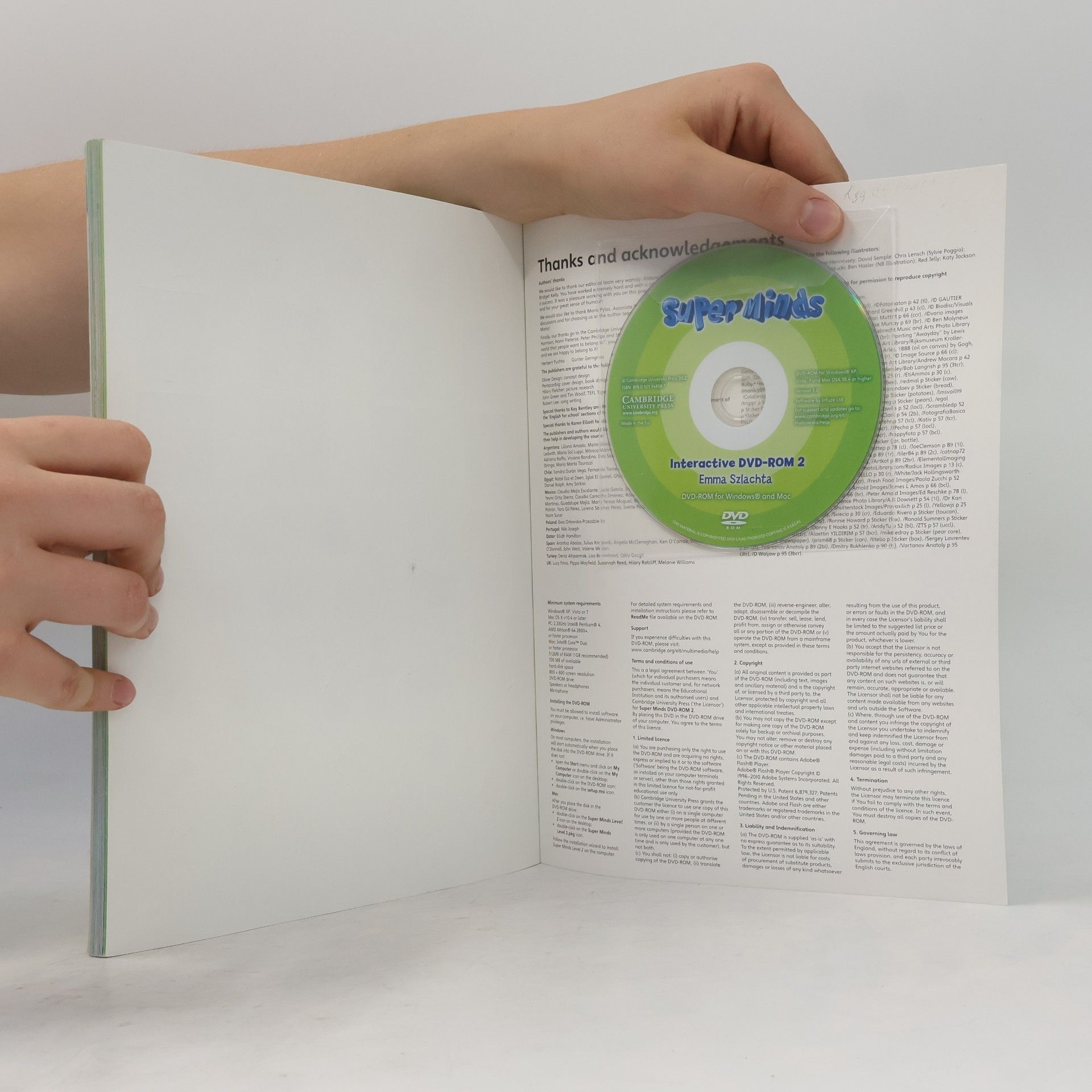 Herbert Puchta Super minds. Student's book 2 with DVD-ROM 2